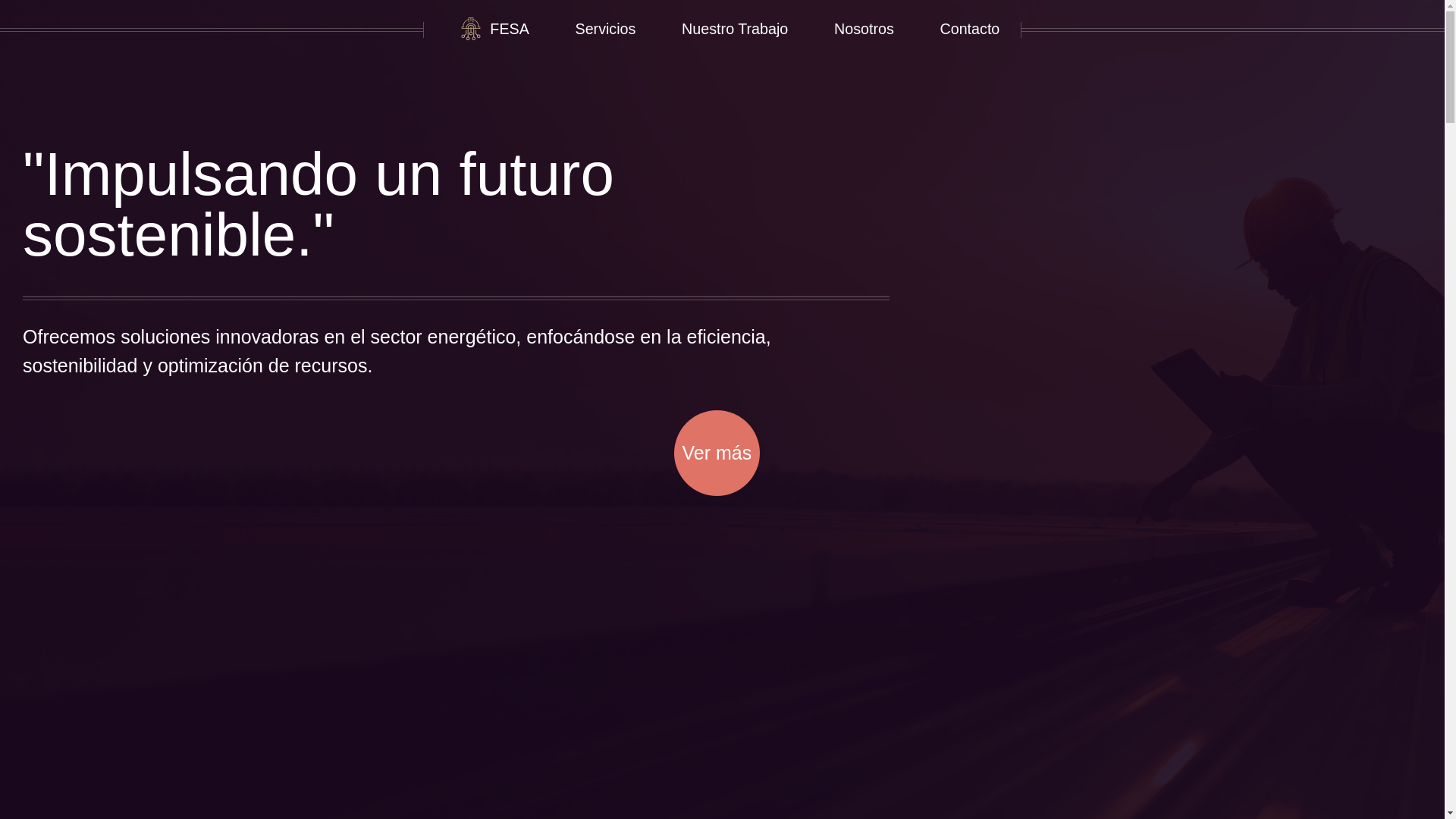 website screenshot of https://fundamentoenergetico.com.gt/
