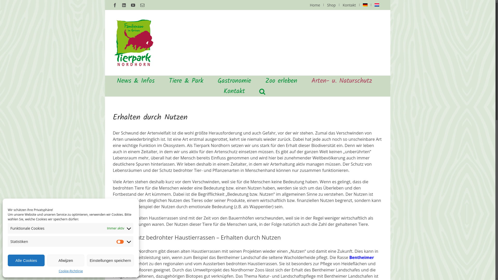 website screenshot of https://artenschutz-durch-nutzung.de/