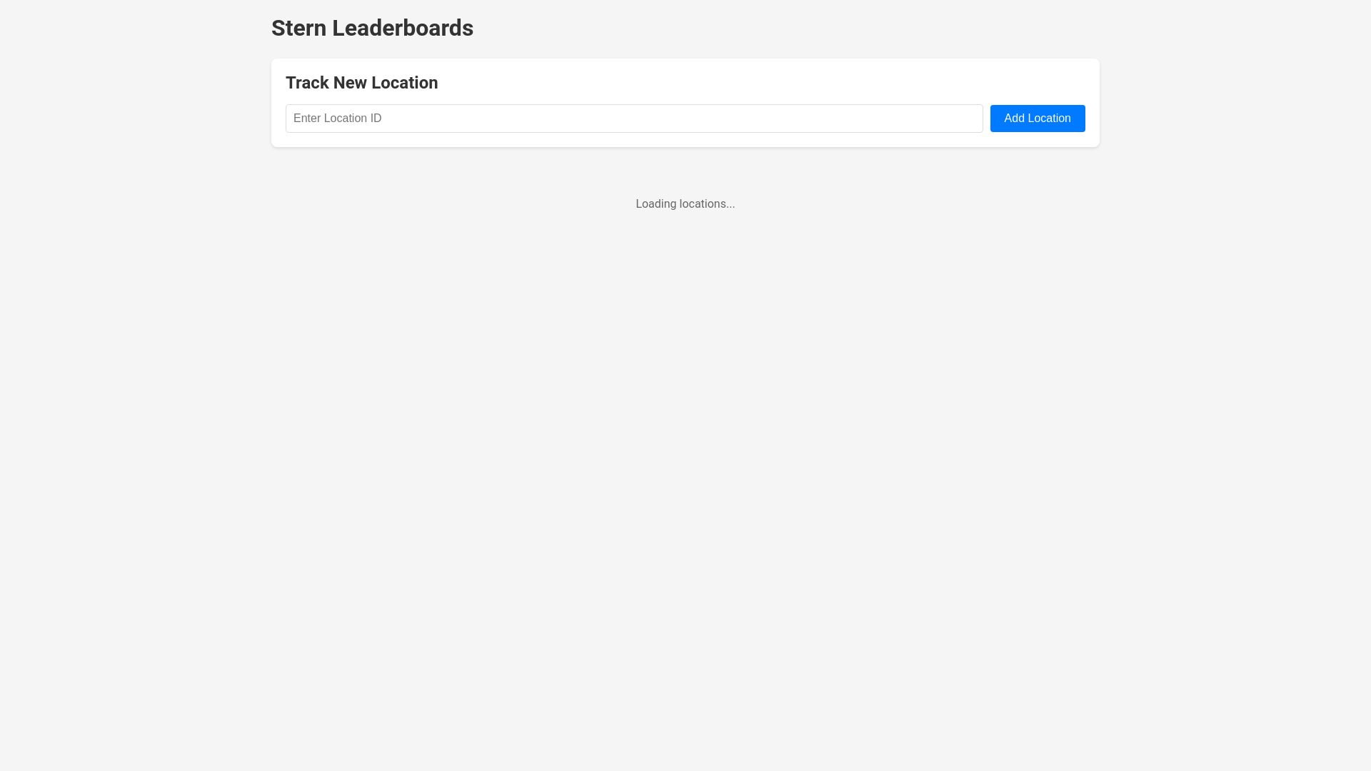 website screenshot of https://stern-leaderboards.pages.dev/