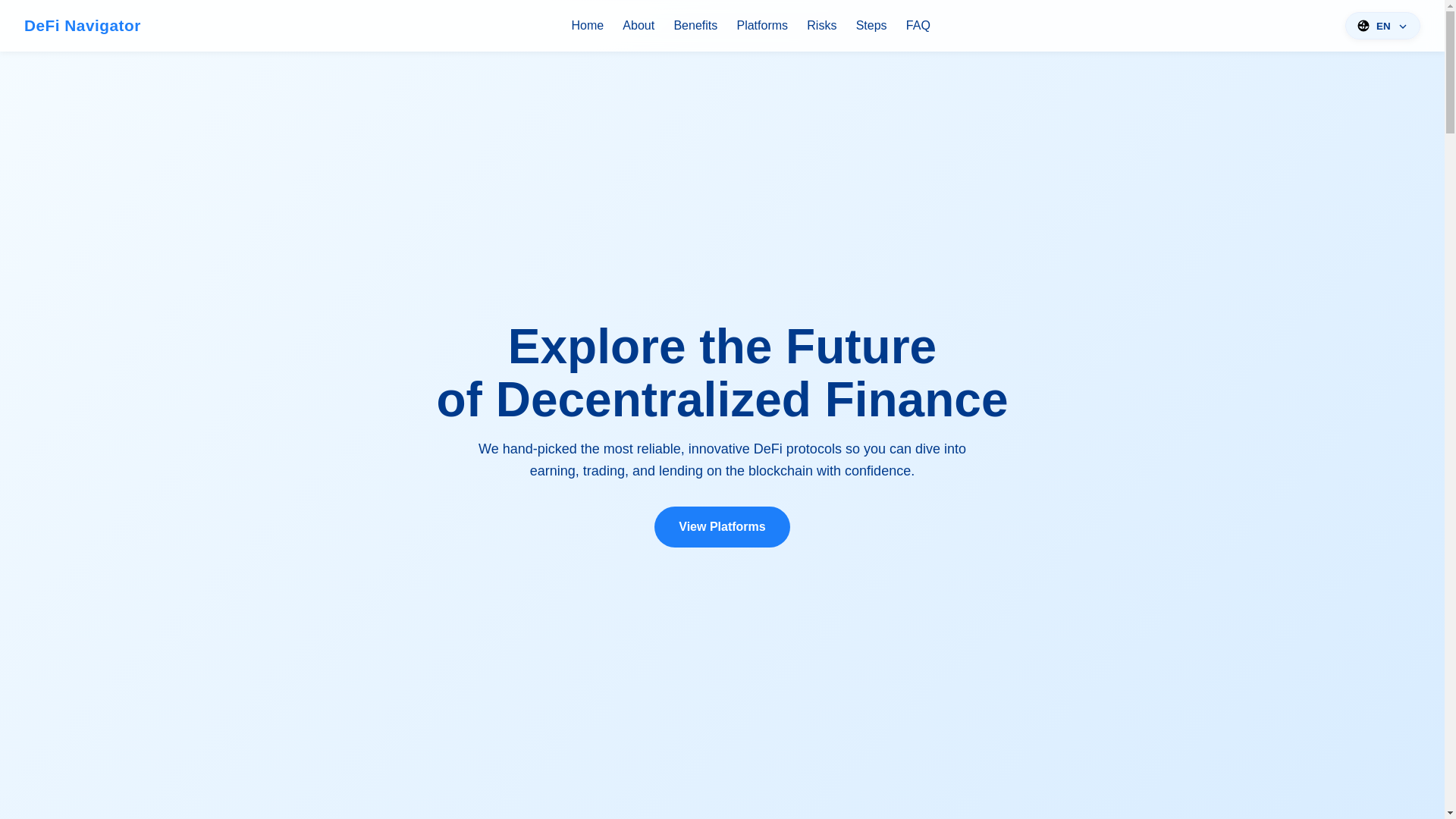 website screenshot of https://definavigator.click/