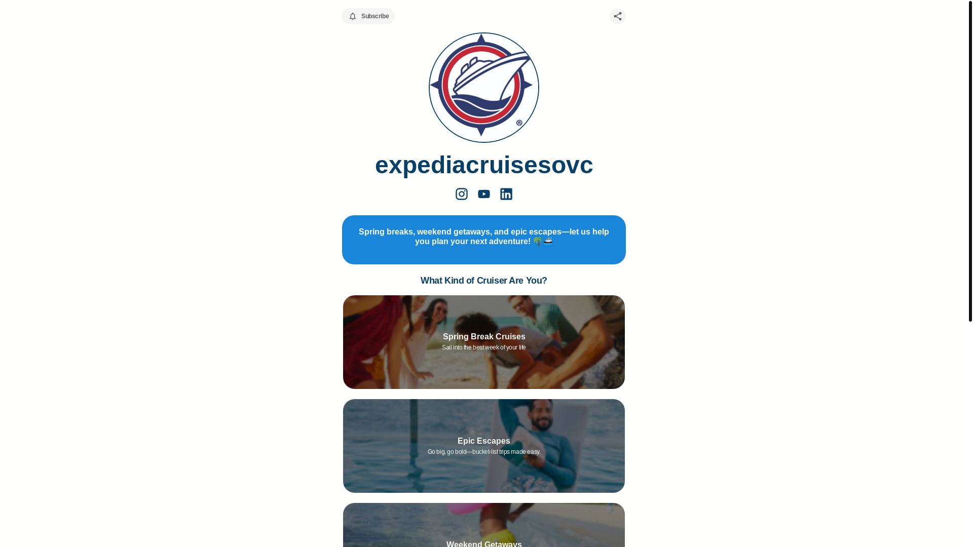 website screenshot of https://traveltogethernow.info/
