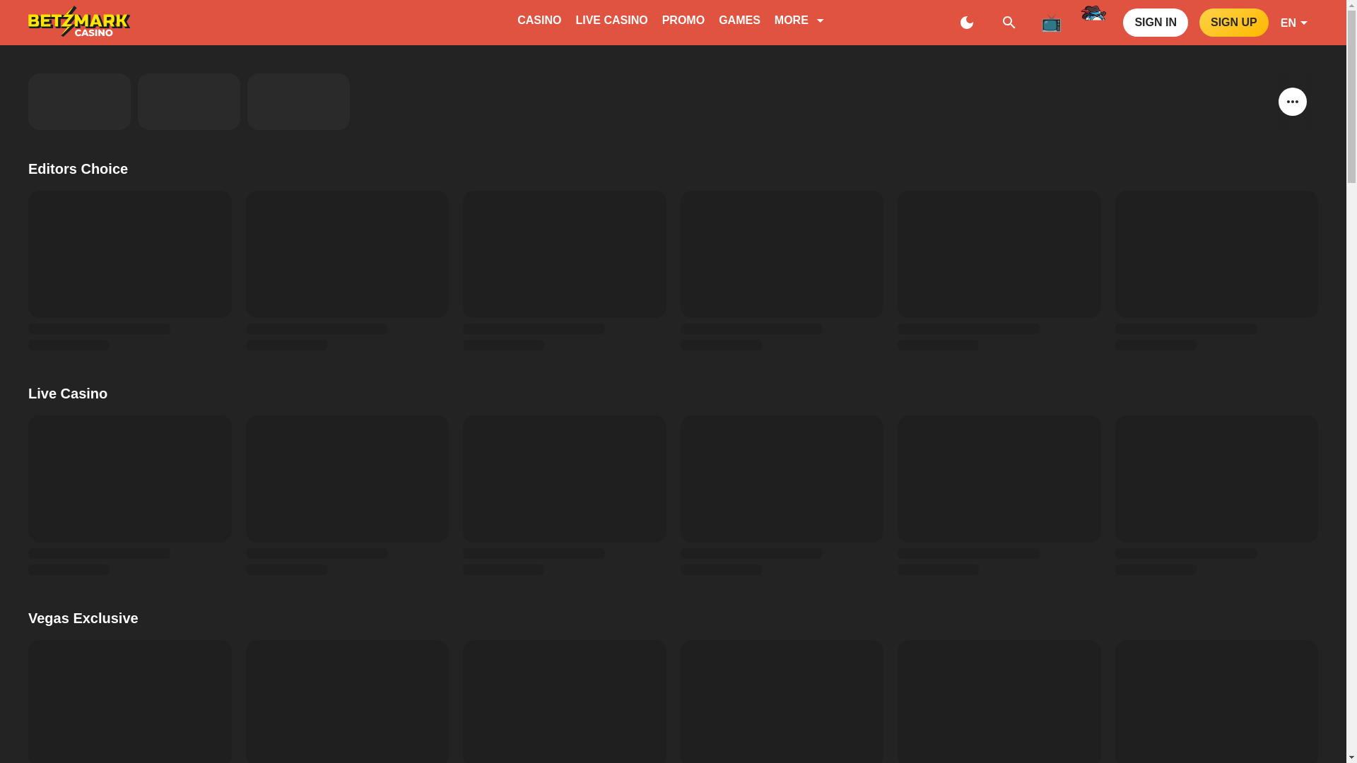 website screenshot of https://betzmarkcasino29.com/