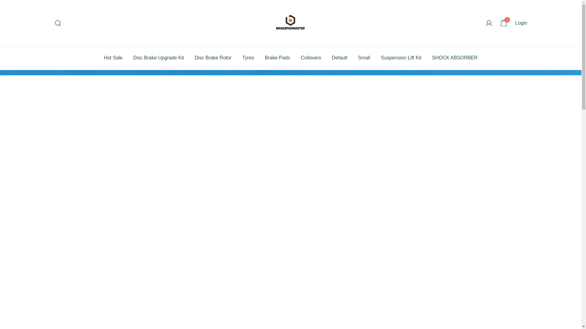 website screenshot of https://brakepadmaster.com/