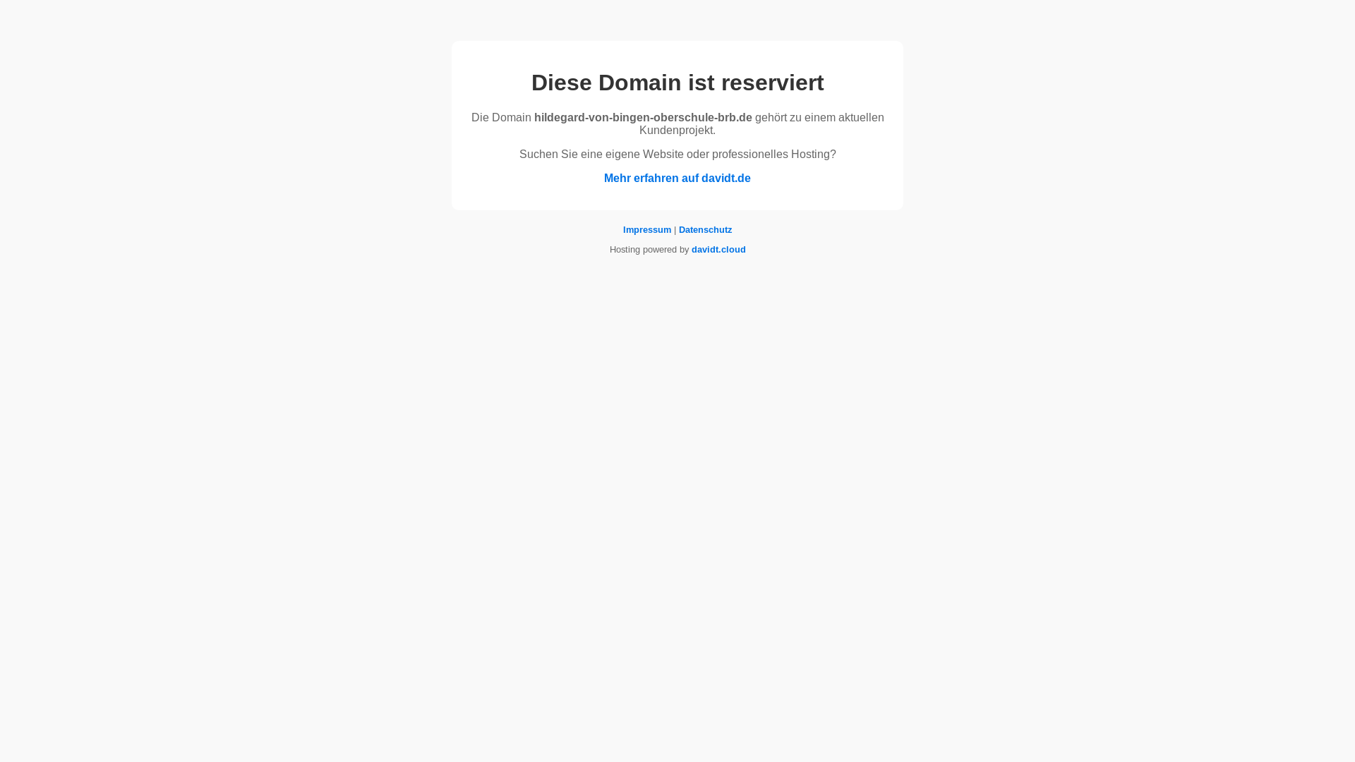website screenshot of https://hildegard-von-bingen-oberschule-brb.de/