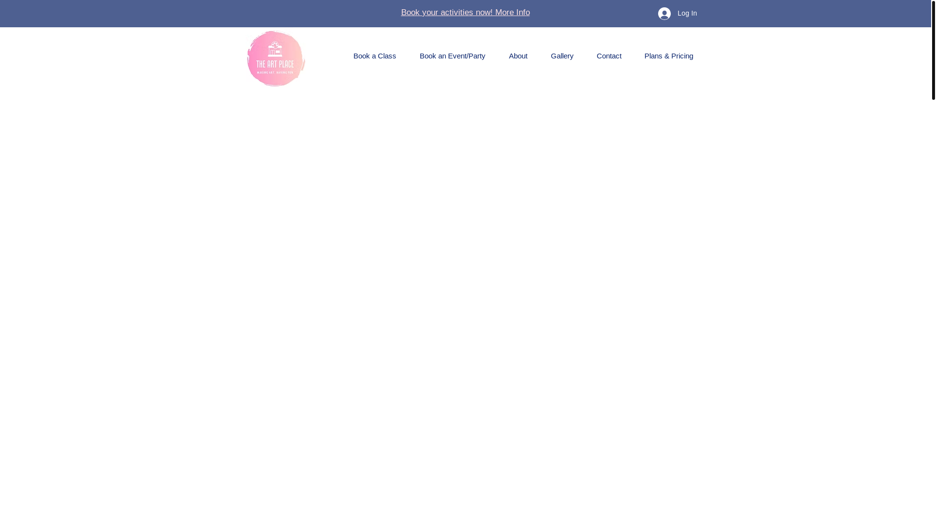 website screenshot of https://theartplacestanly.com/