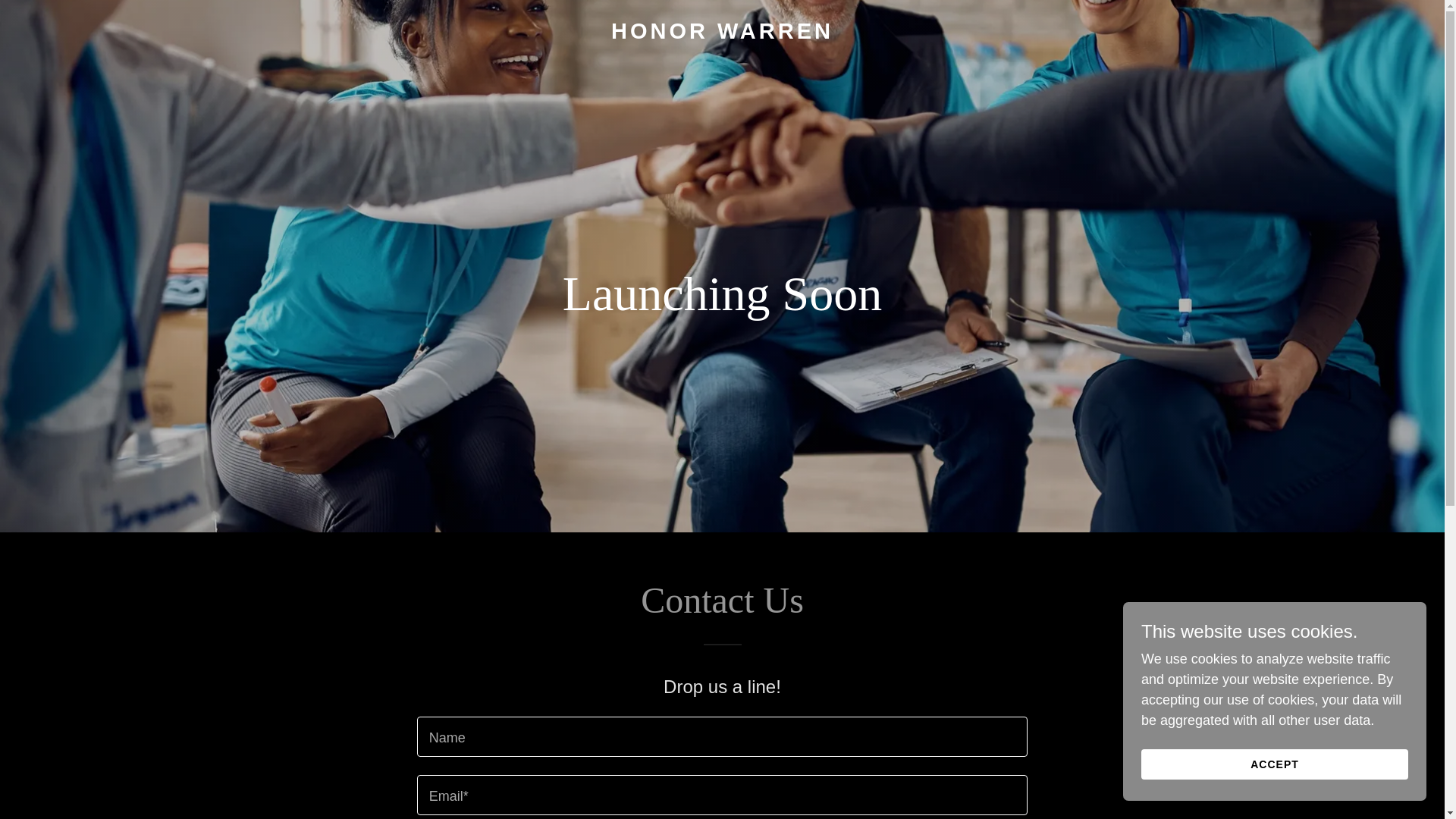 website screenshot of https://honorwarren.info/