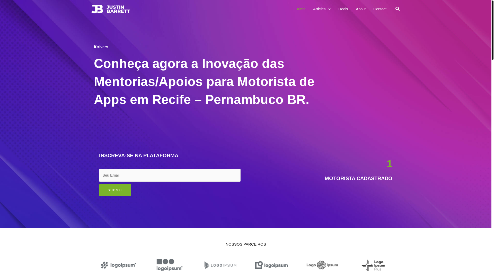 website screenshot of https://idrivers.shop/