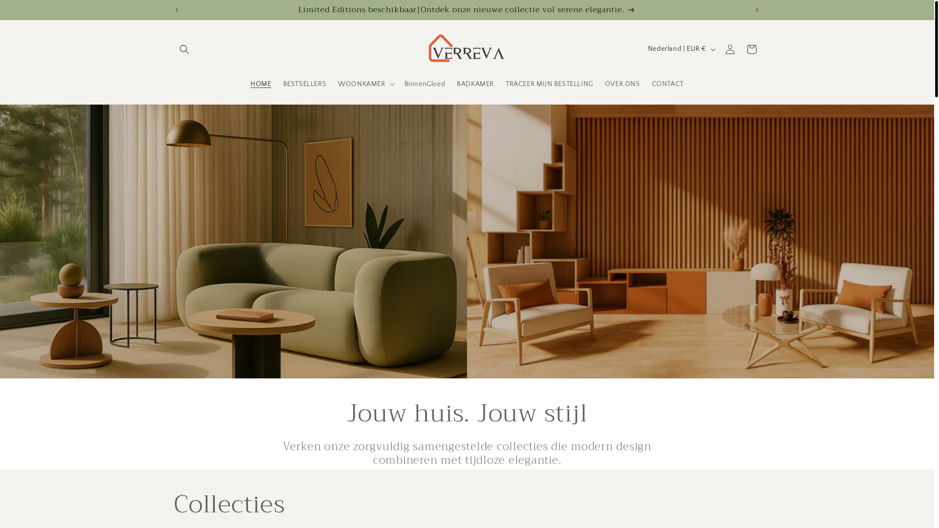 website screenshot of https://verreva.com/