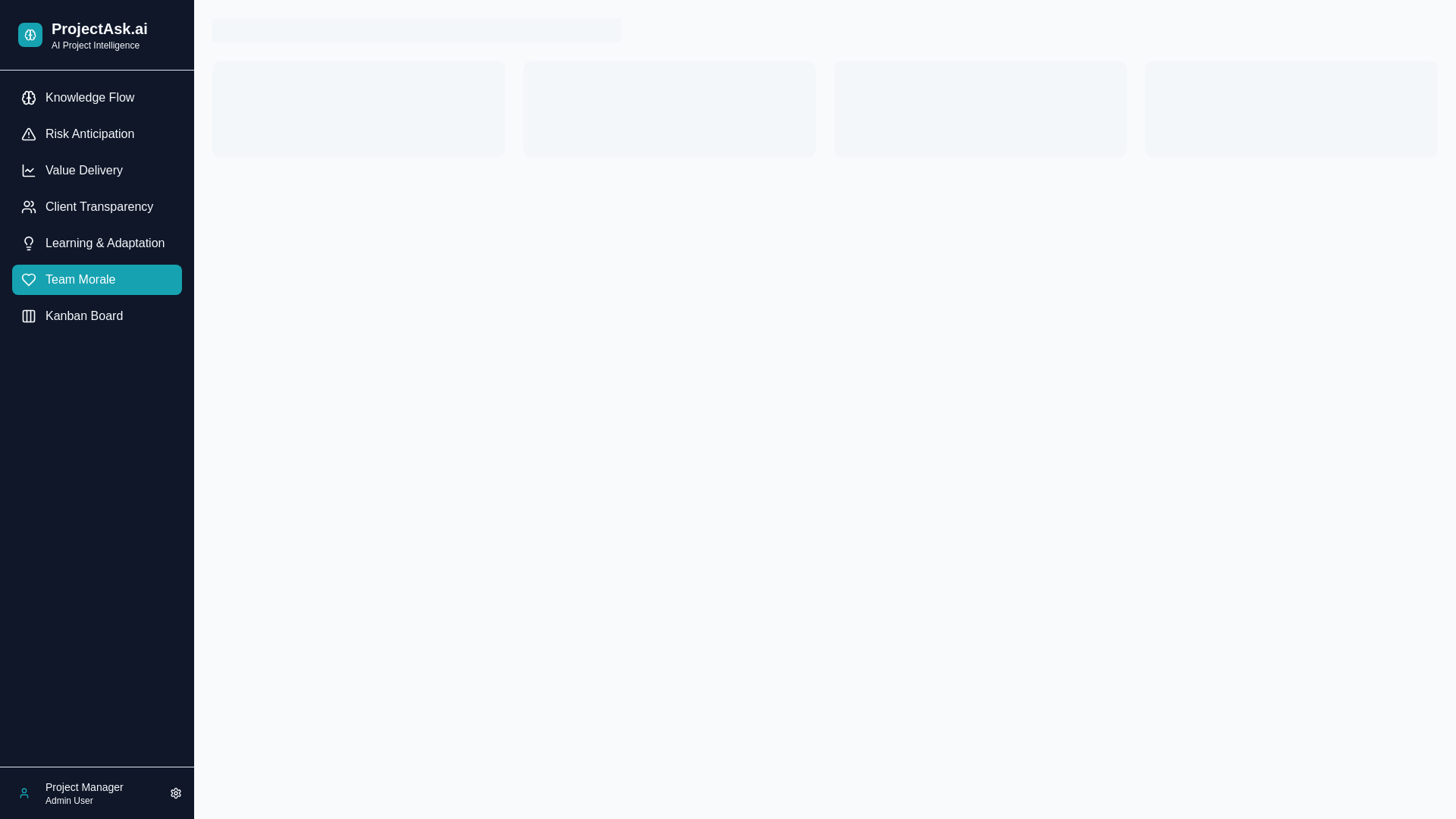 website screenshot of https://projectask.ai/