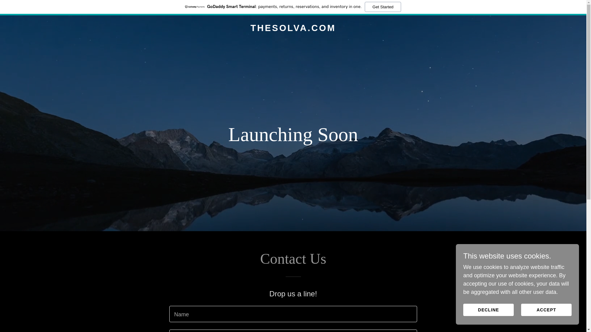 website screenshot of https://thesolva.com/