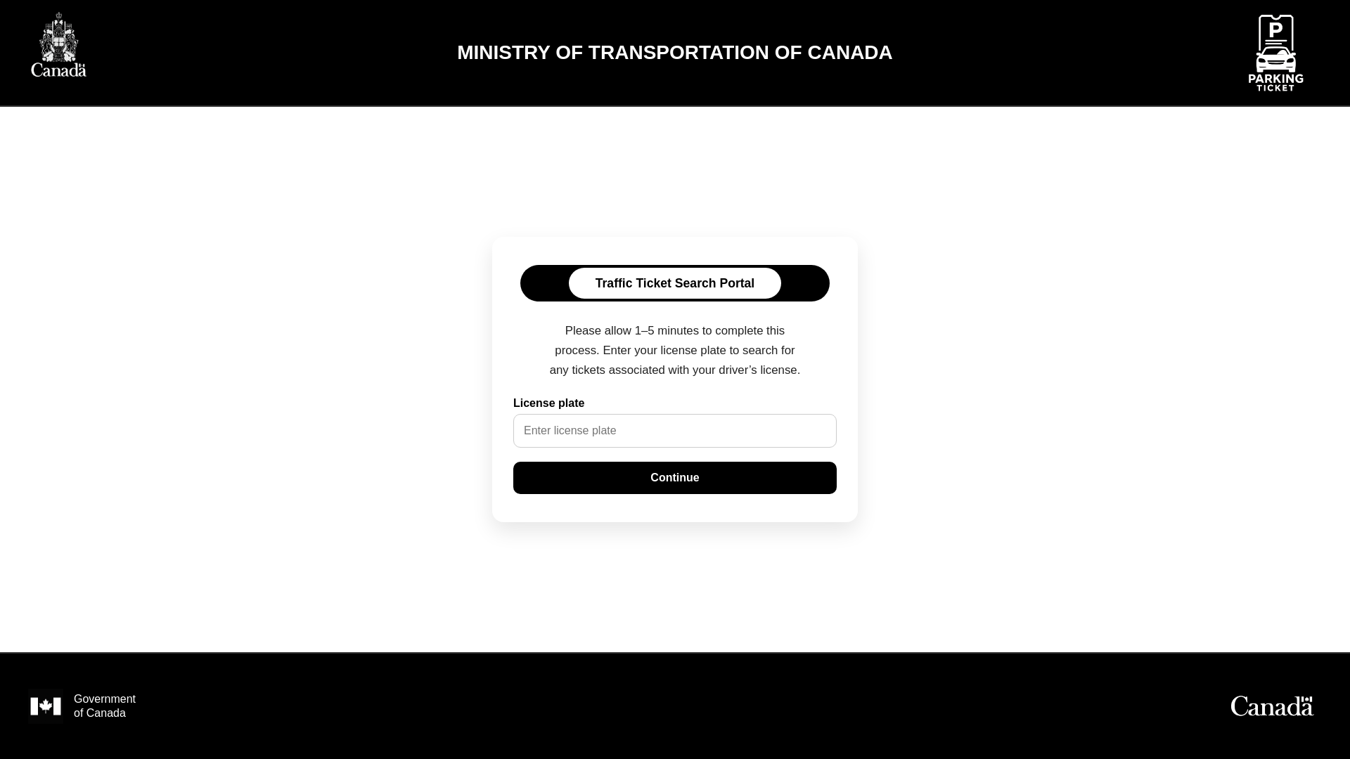 website screenshot of https://ministry-of-transports.com/