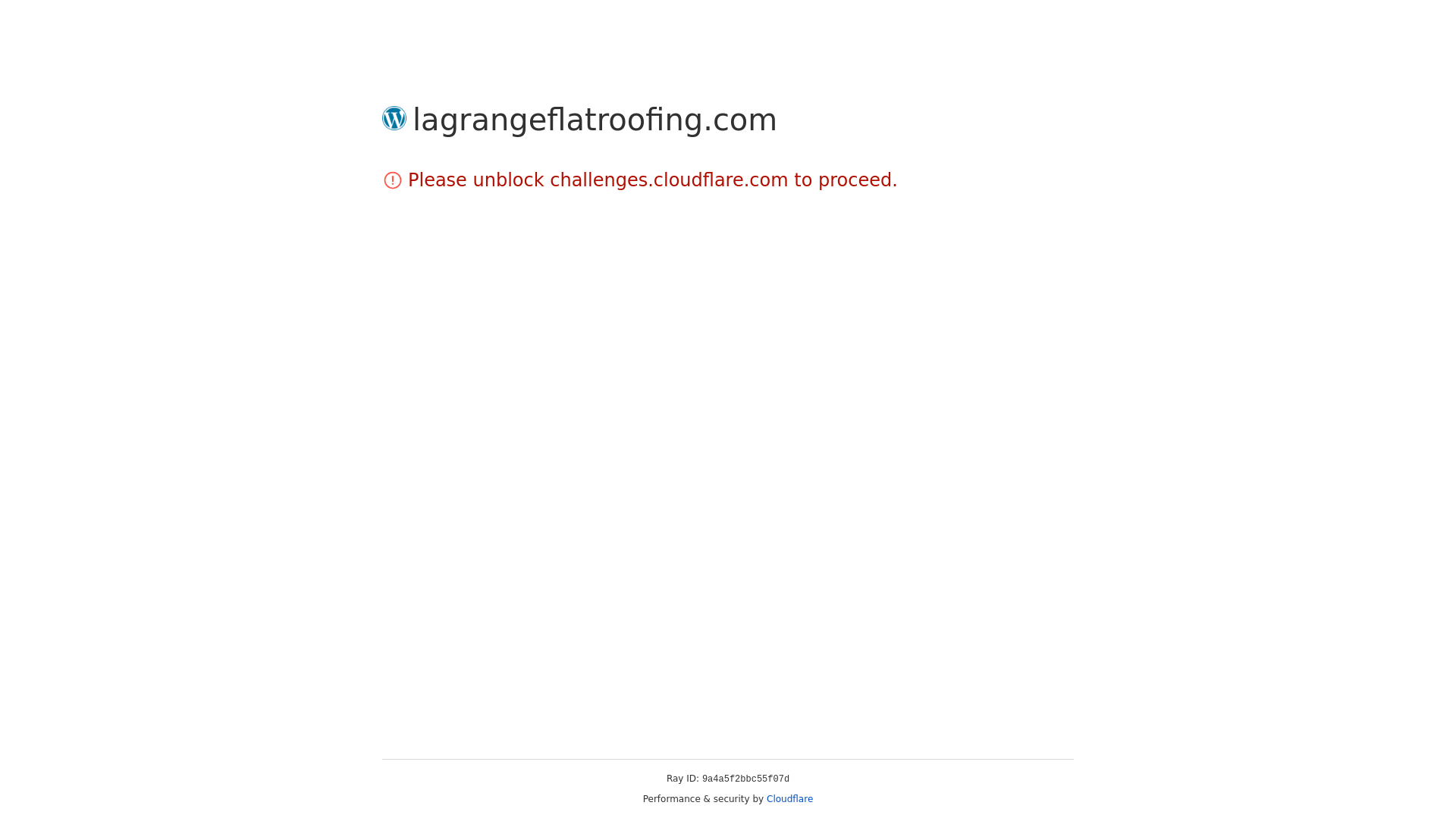 website screenshot of https://lagrangeflatroofing.com/