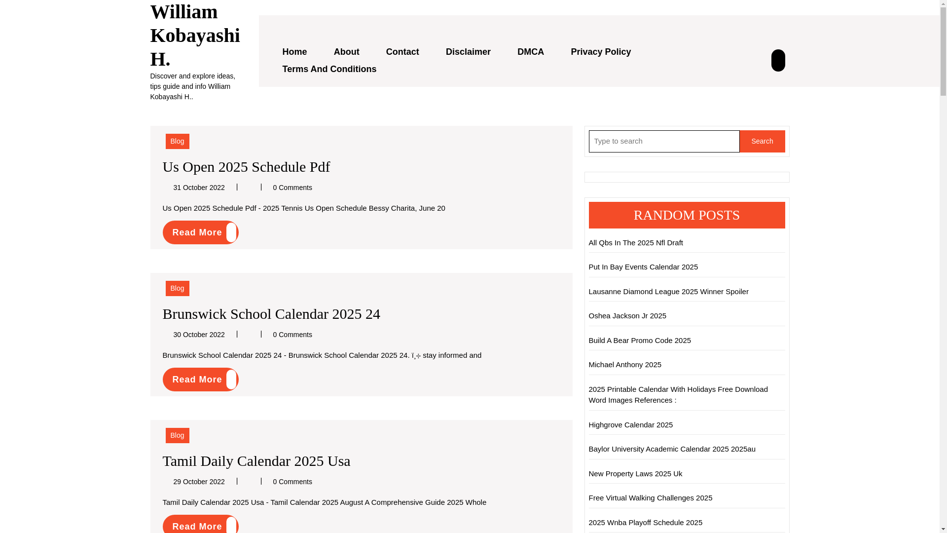 website screenshot of https://williamkobayashih.pages.dev/