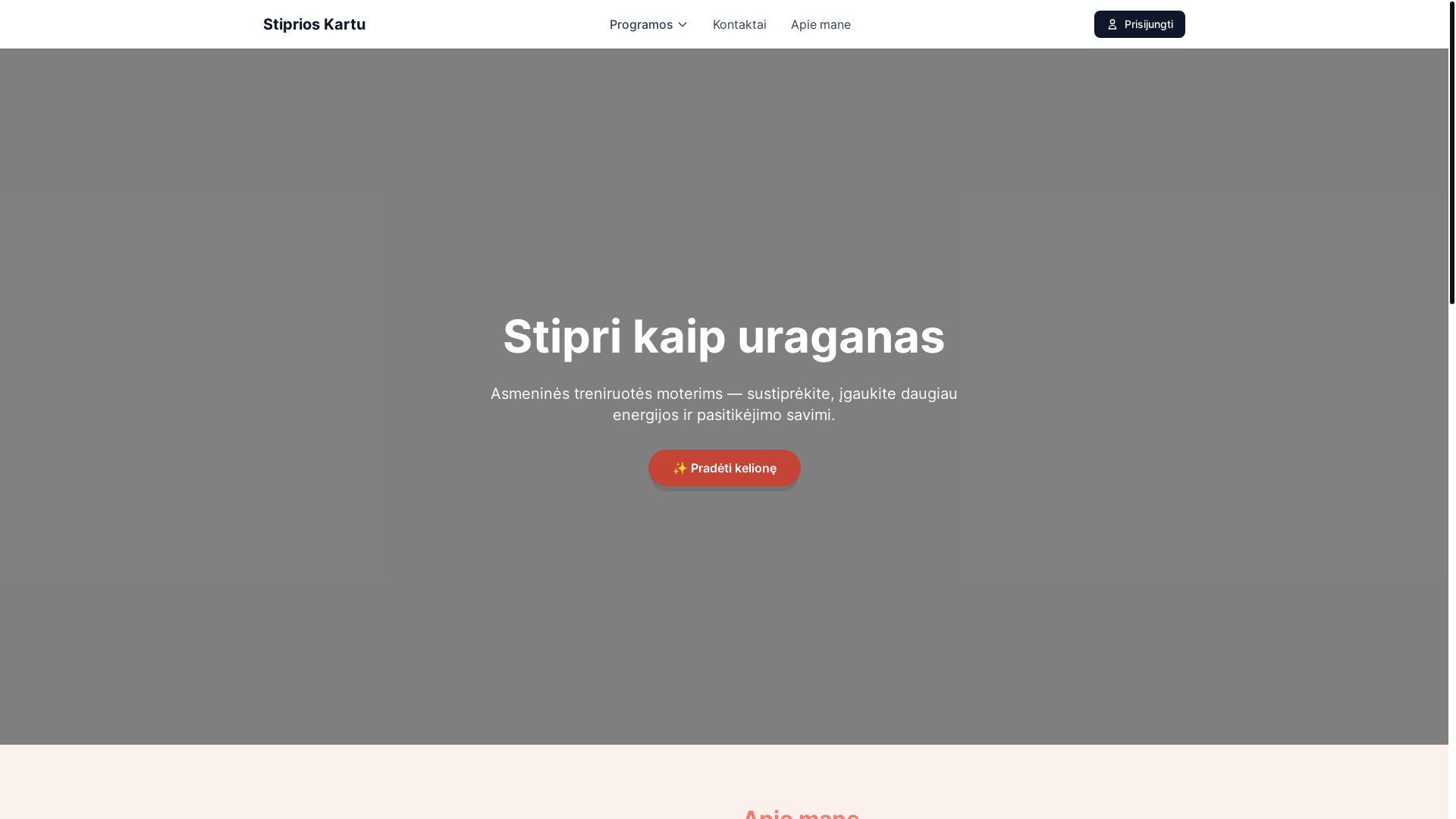 website screenshot of https://web-personal-trainer.pages.dev/