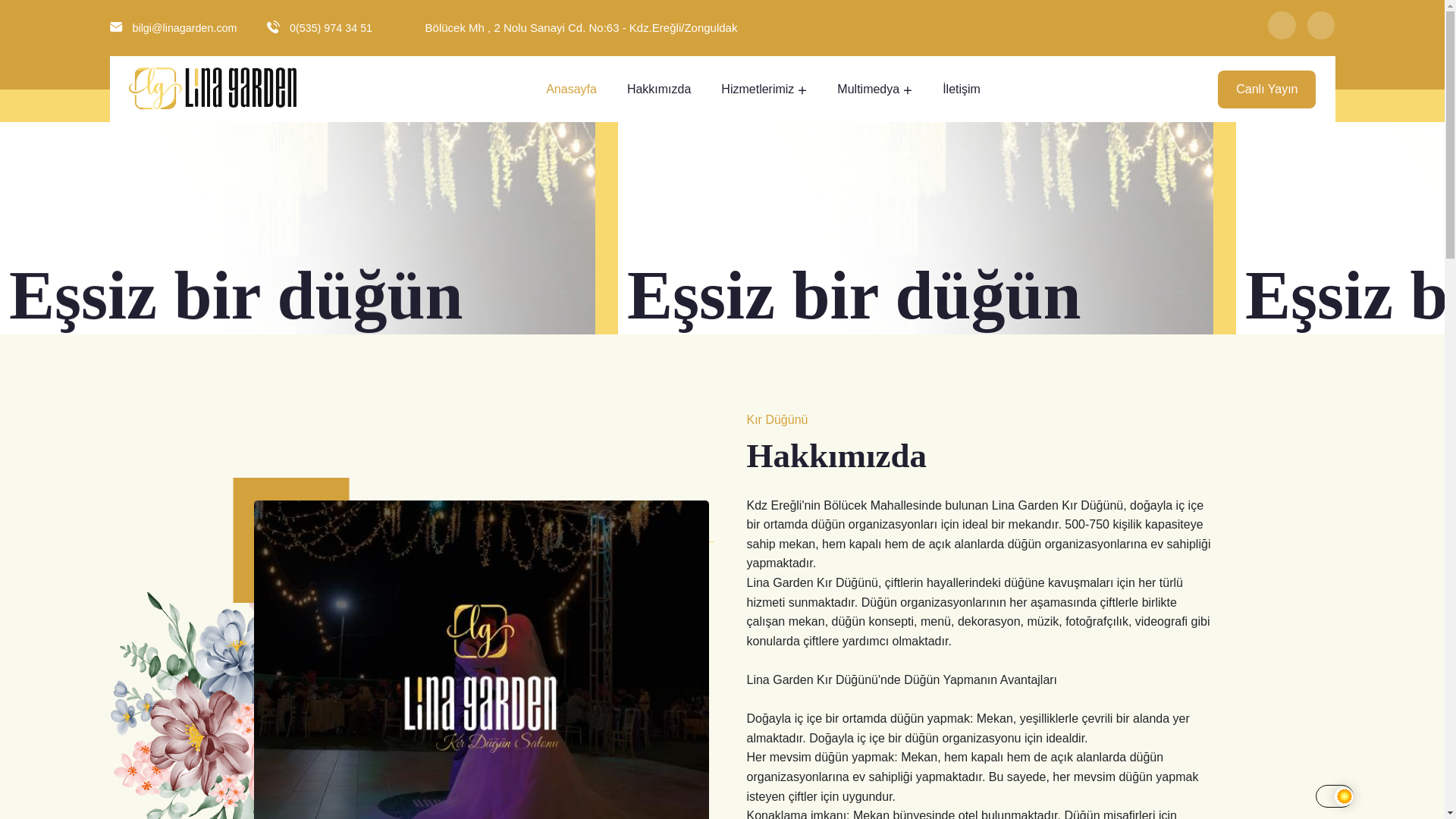 website screenshot of https://linagarden.net/