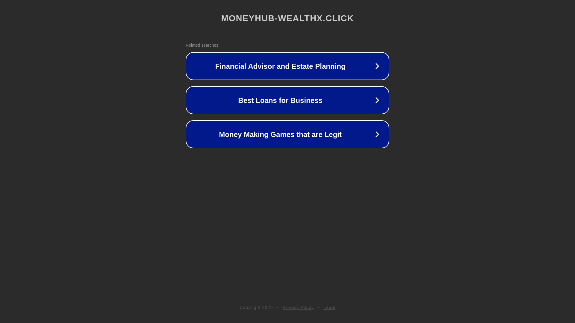 website screenshot of https://moneyhub-wealthx.click/