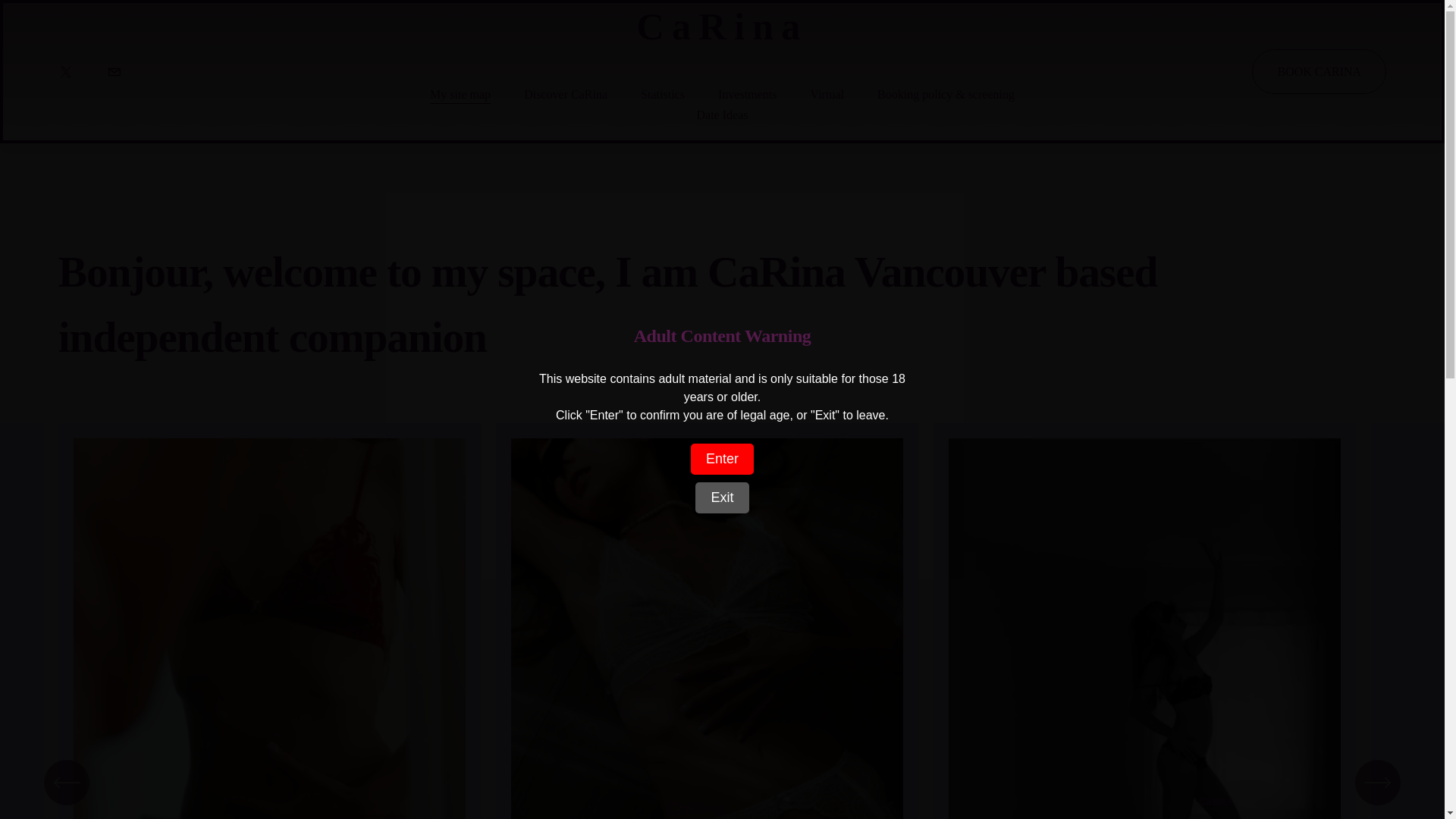 website screenshot of https://carinafriend.ca/