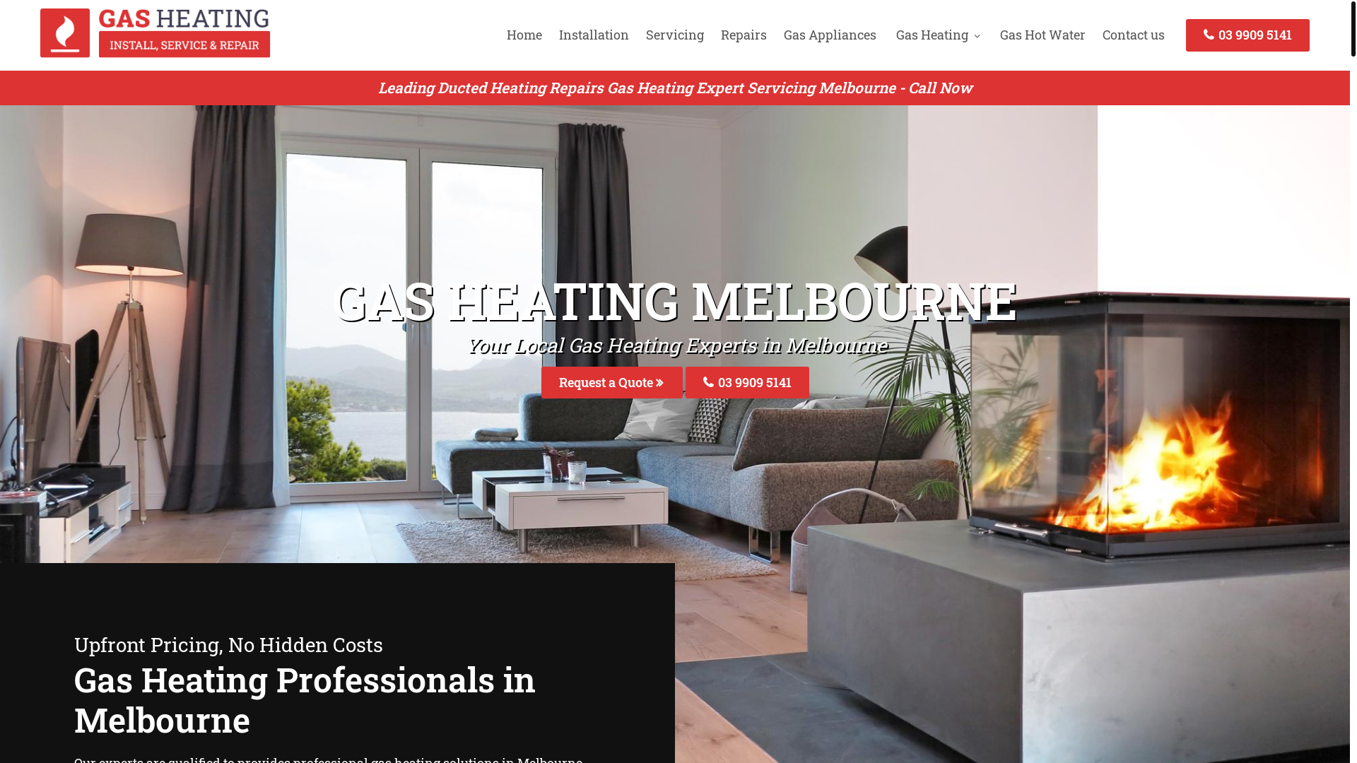 website screenshot of https://melbourneductedheatingrepairs-com-au.pages.dev/