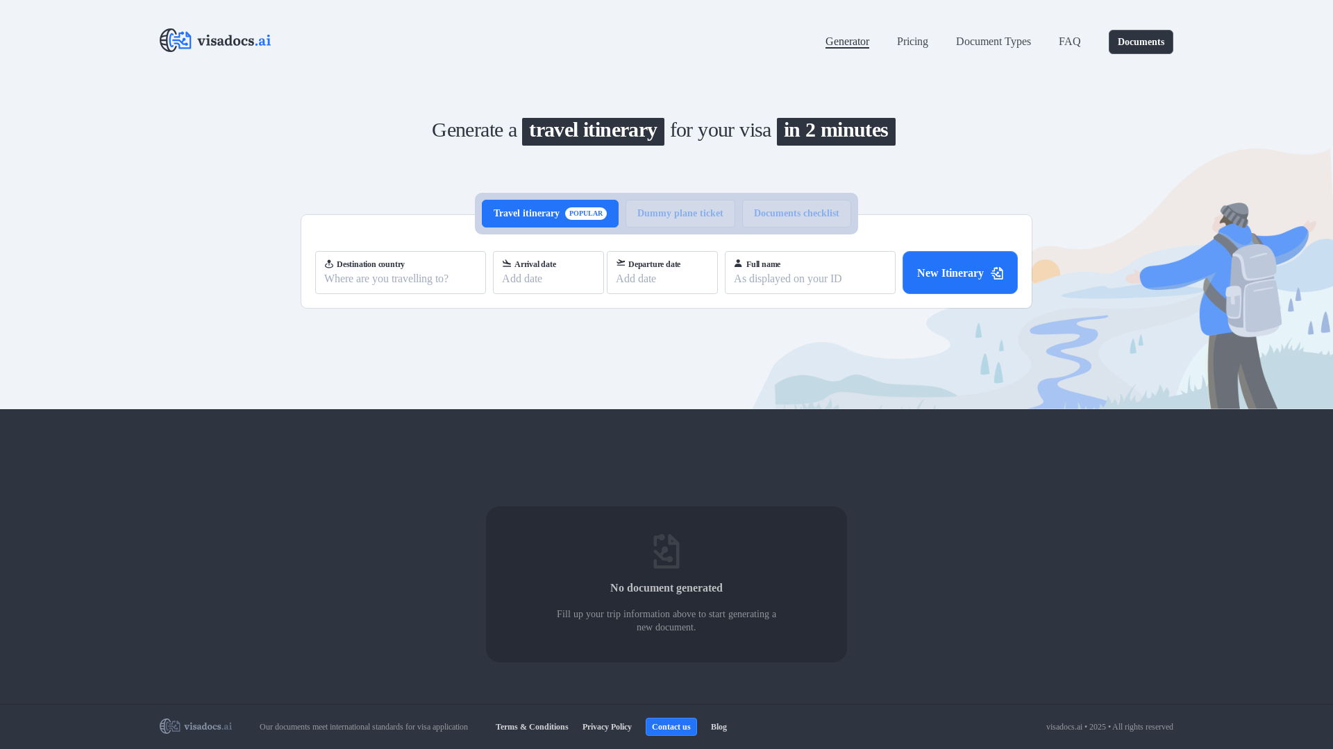 website screenshot of https://staging-visadocuments.pages.dev/
