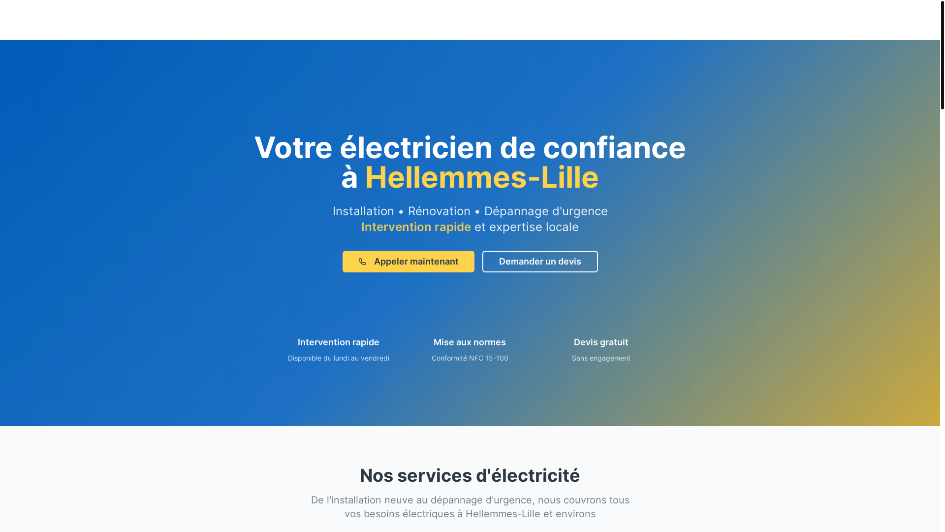 website screenshot of https://villeneuvelec.pro/