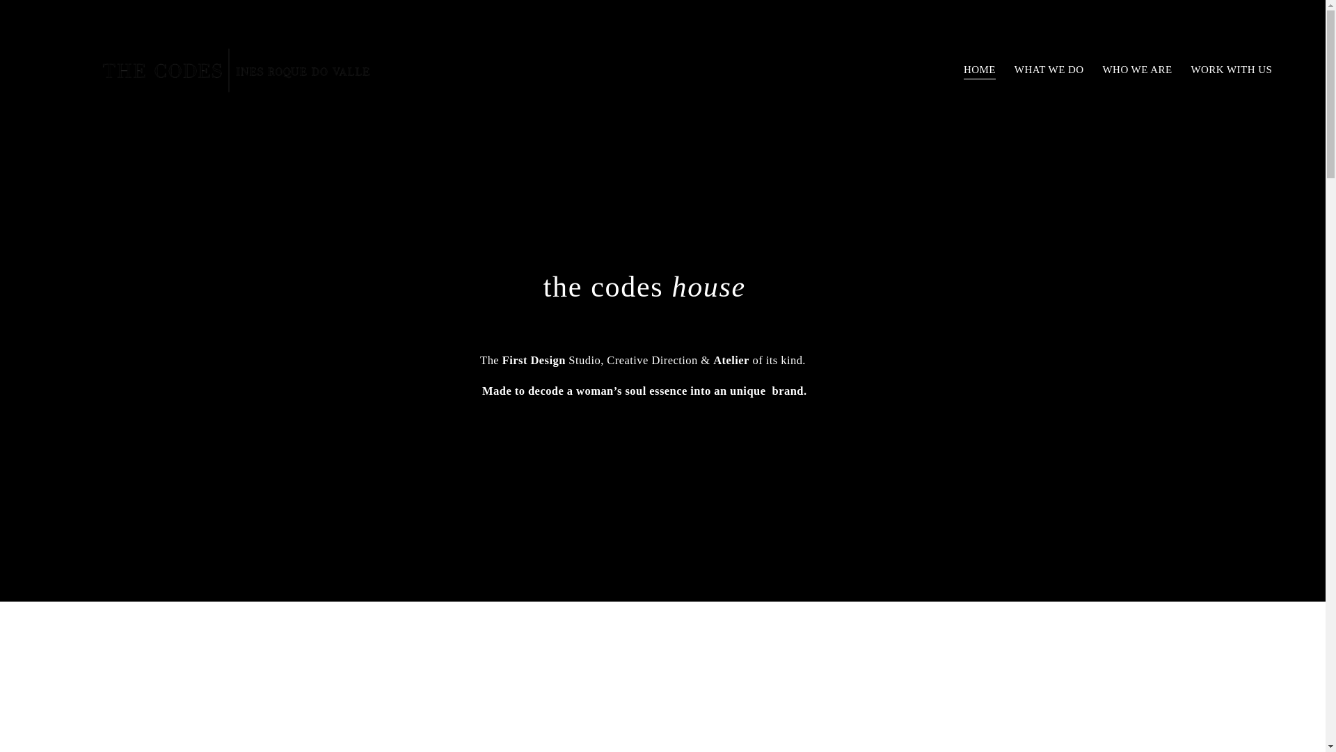 website screenshot of https://thecodeshouse.com/