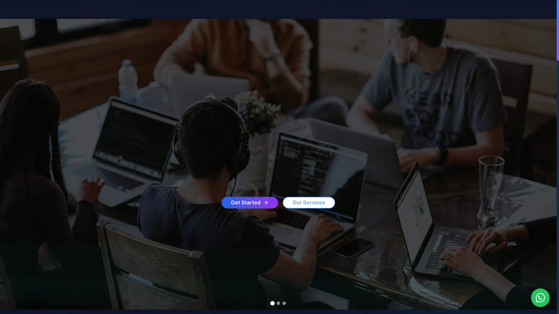 website screenshot of https://shelters-technologies.com/