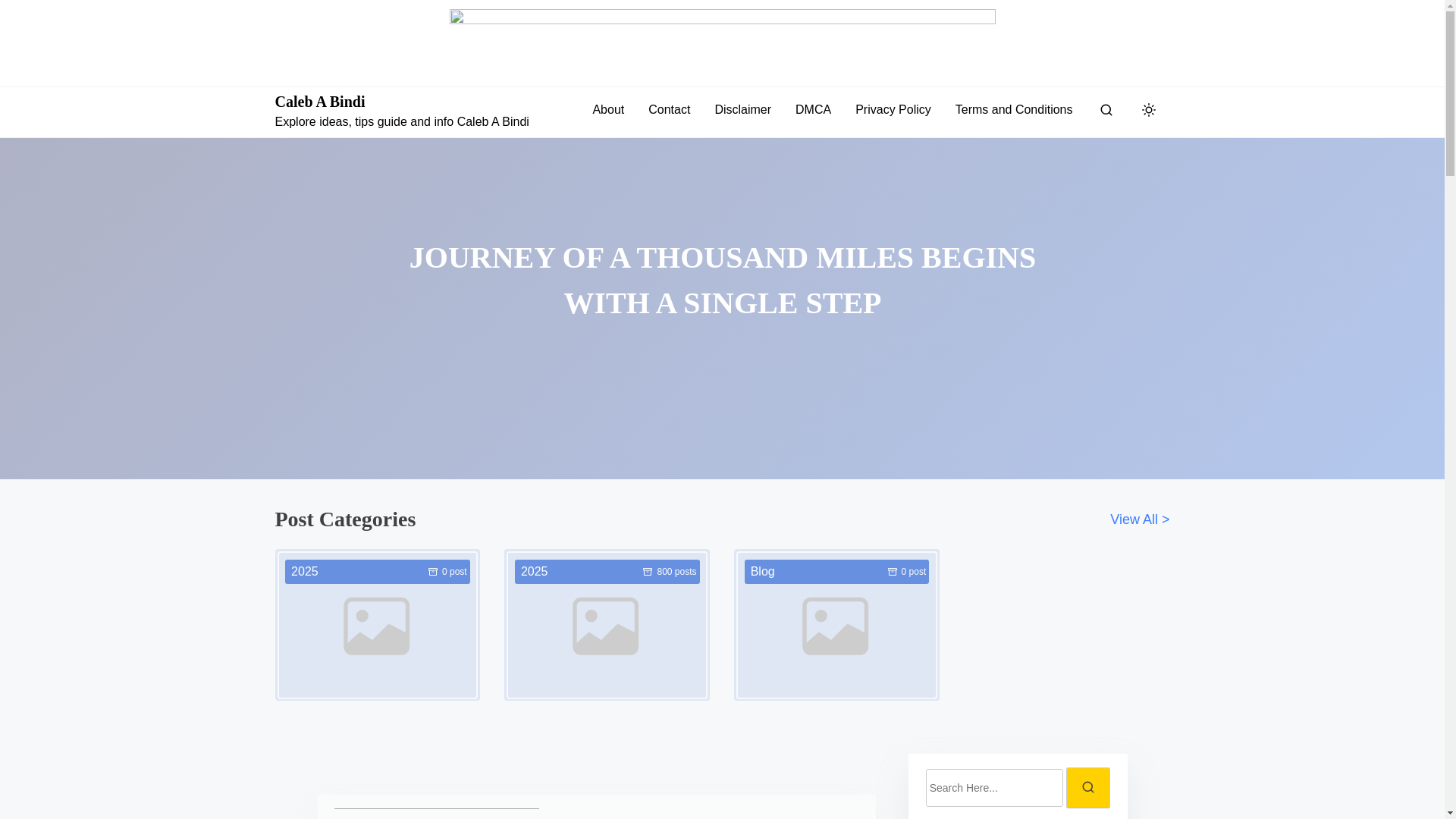 website screenshot of https://calebabindi.pages.dev/