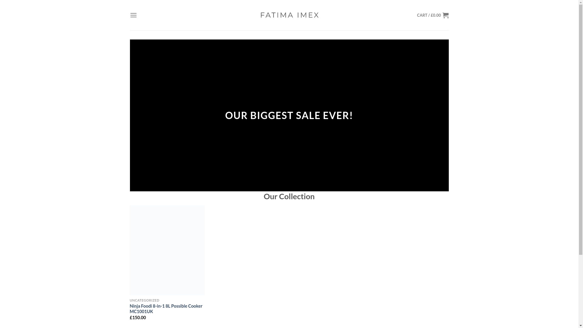 website screenshot of https://fatimaimex.com/