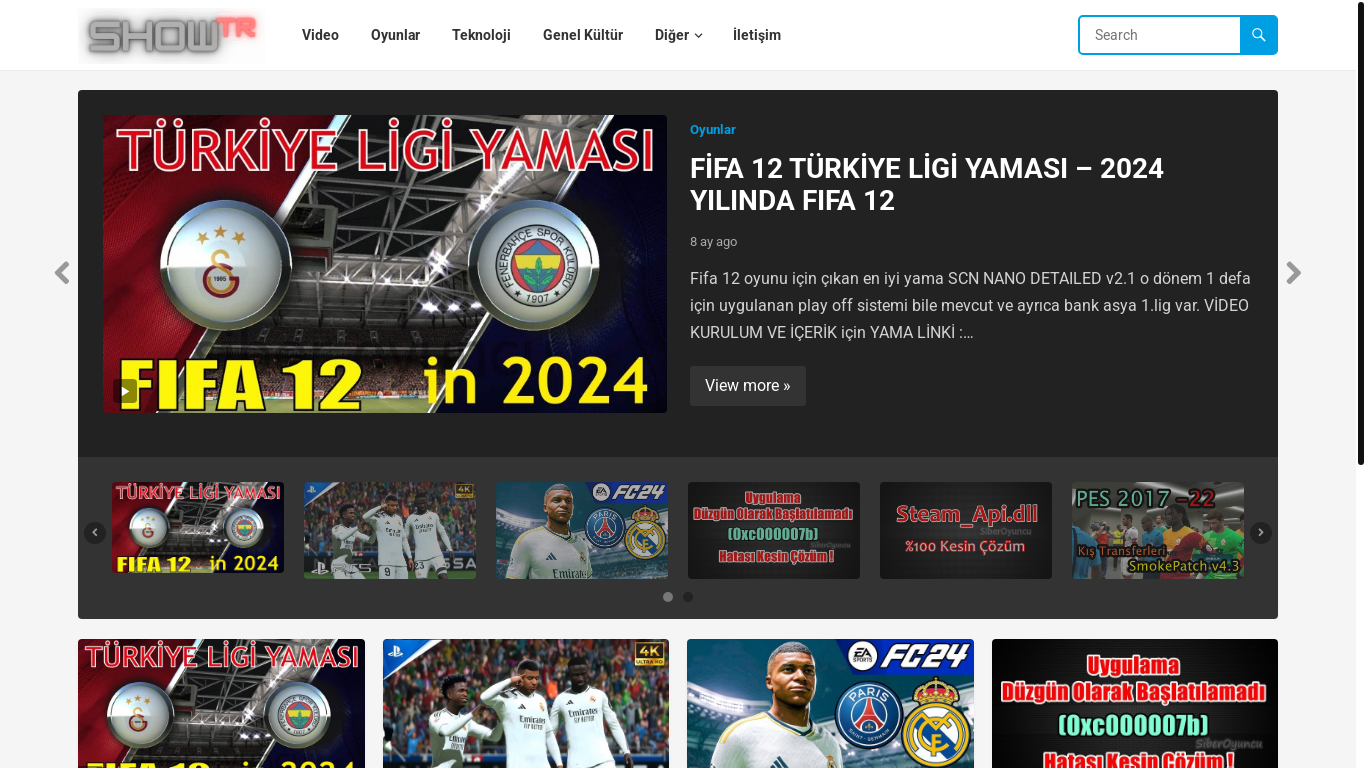 website screenshot of https://showtr.net