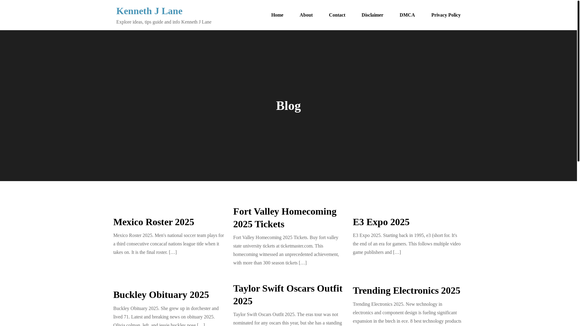 website screenshot of https://kennethjlaner.pages.dev/