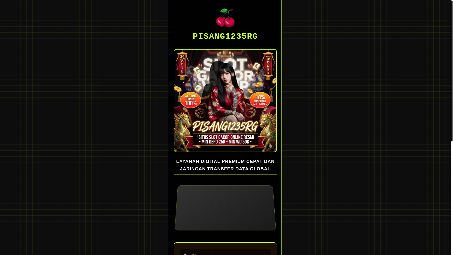 website screenshot of https://pisang1235rg.online/