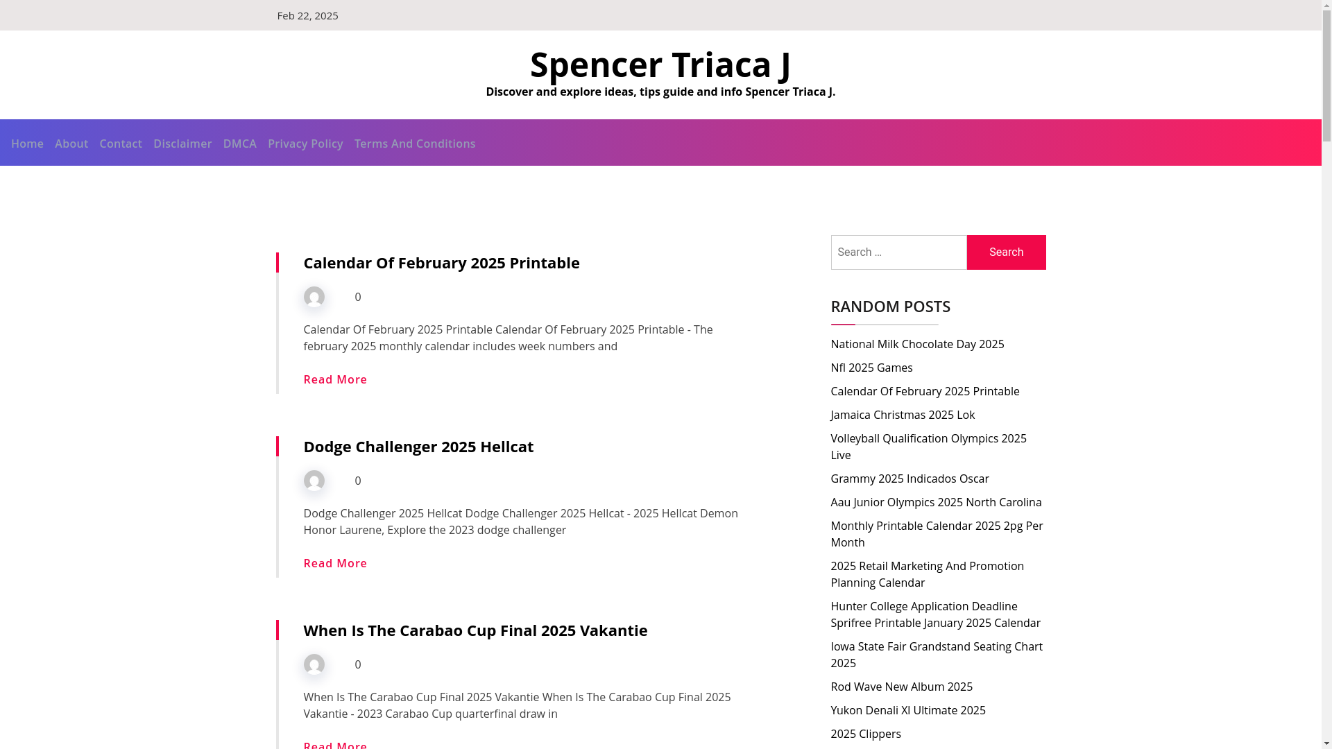 website screenshot of https://spencertriacaj.pages.dev/