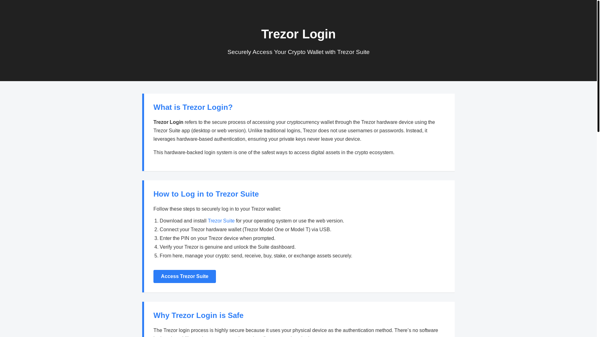 website screenshot of https://suite--trezxir-en.pages.dev/