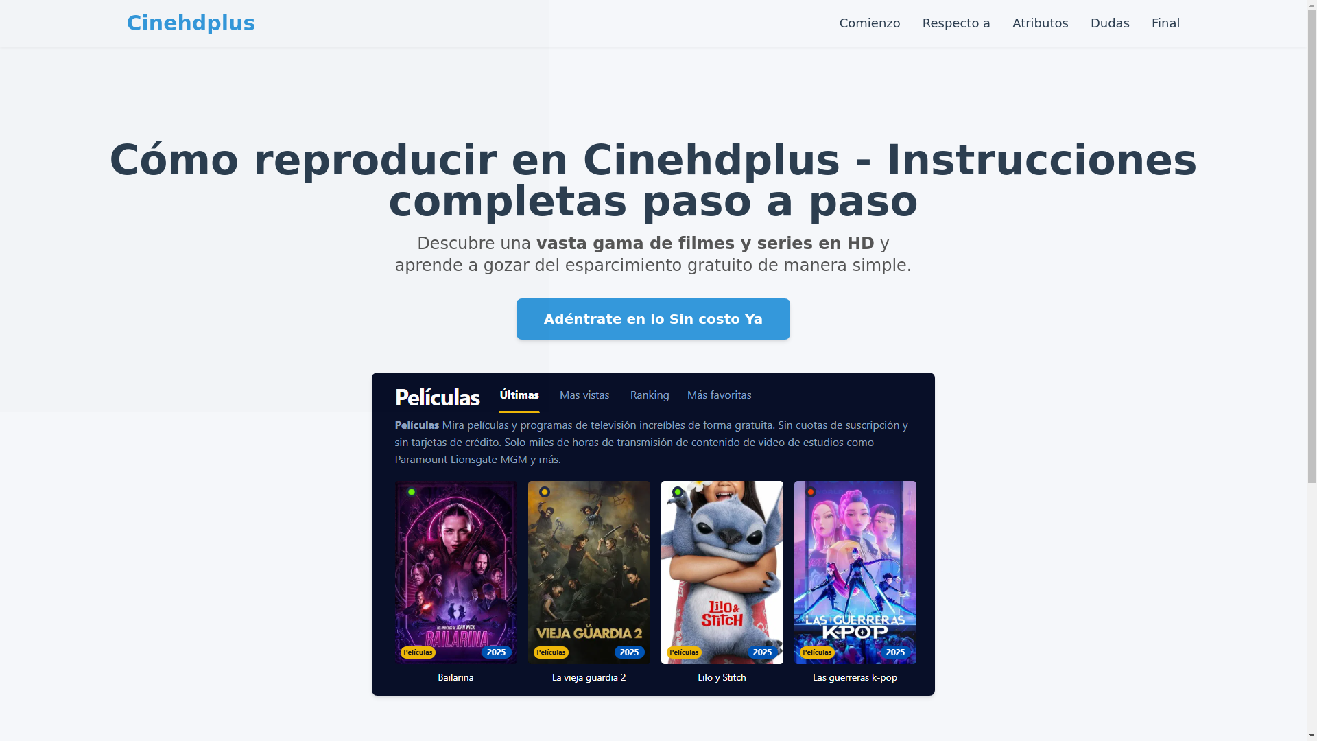 website screenshot of https://cinehdplus-vctp.pages.dev/