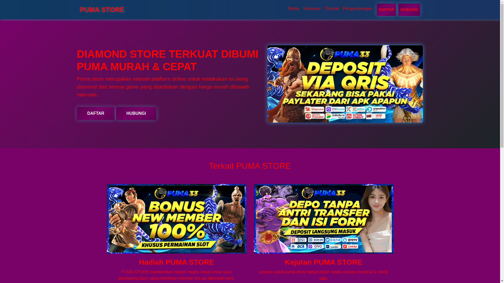 website screenshot of https://topuppumastore.com/