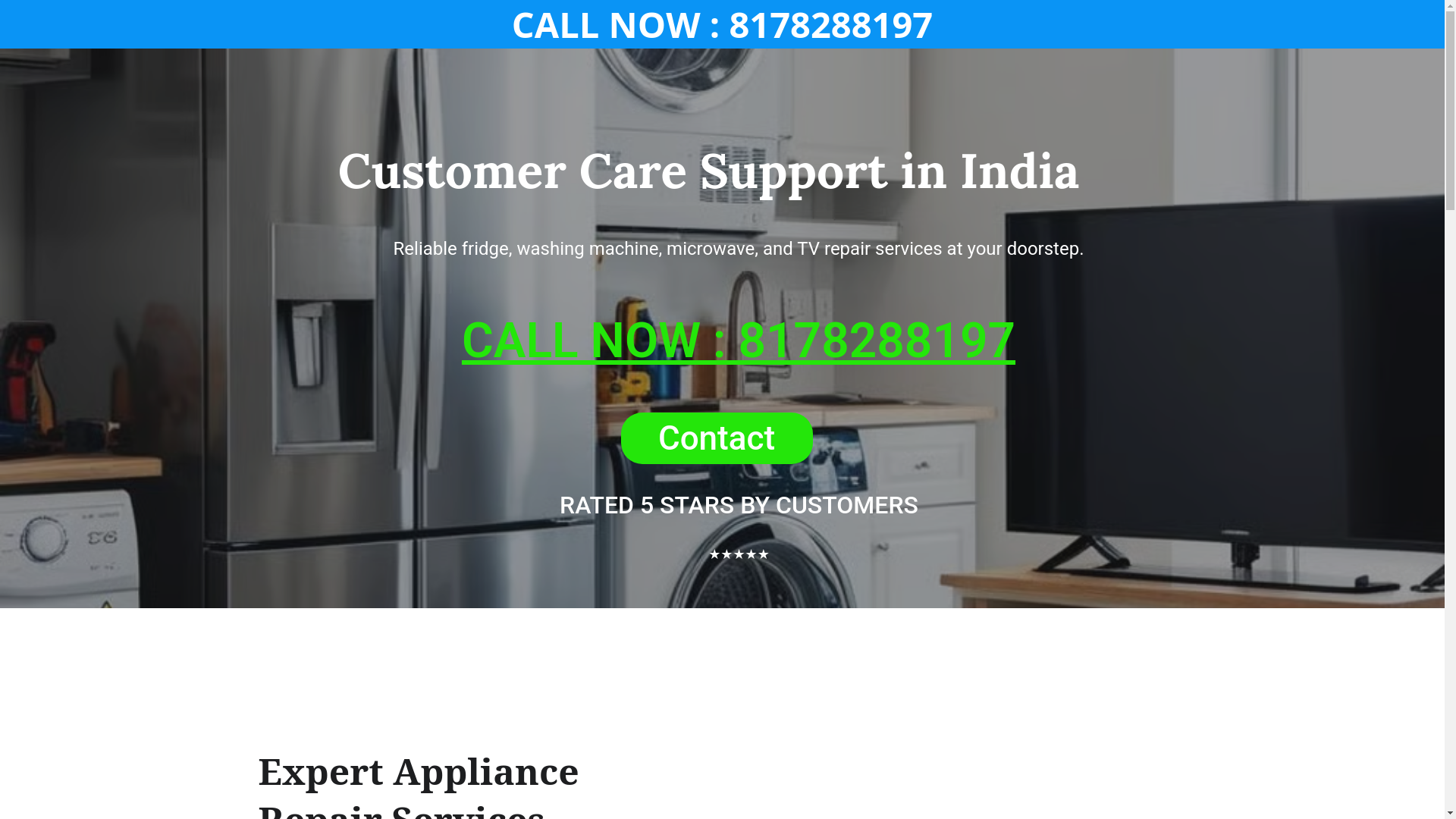 website screenshot of https://indiarepairservicecenter.site/