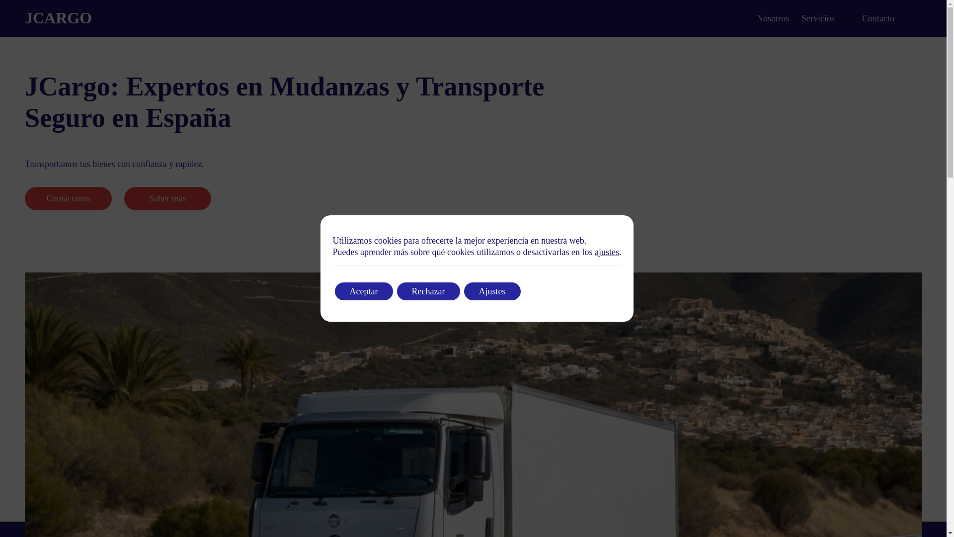 website screenshot of https://transportejac.es/