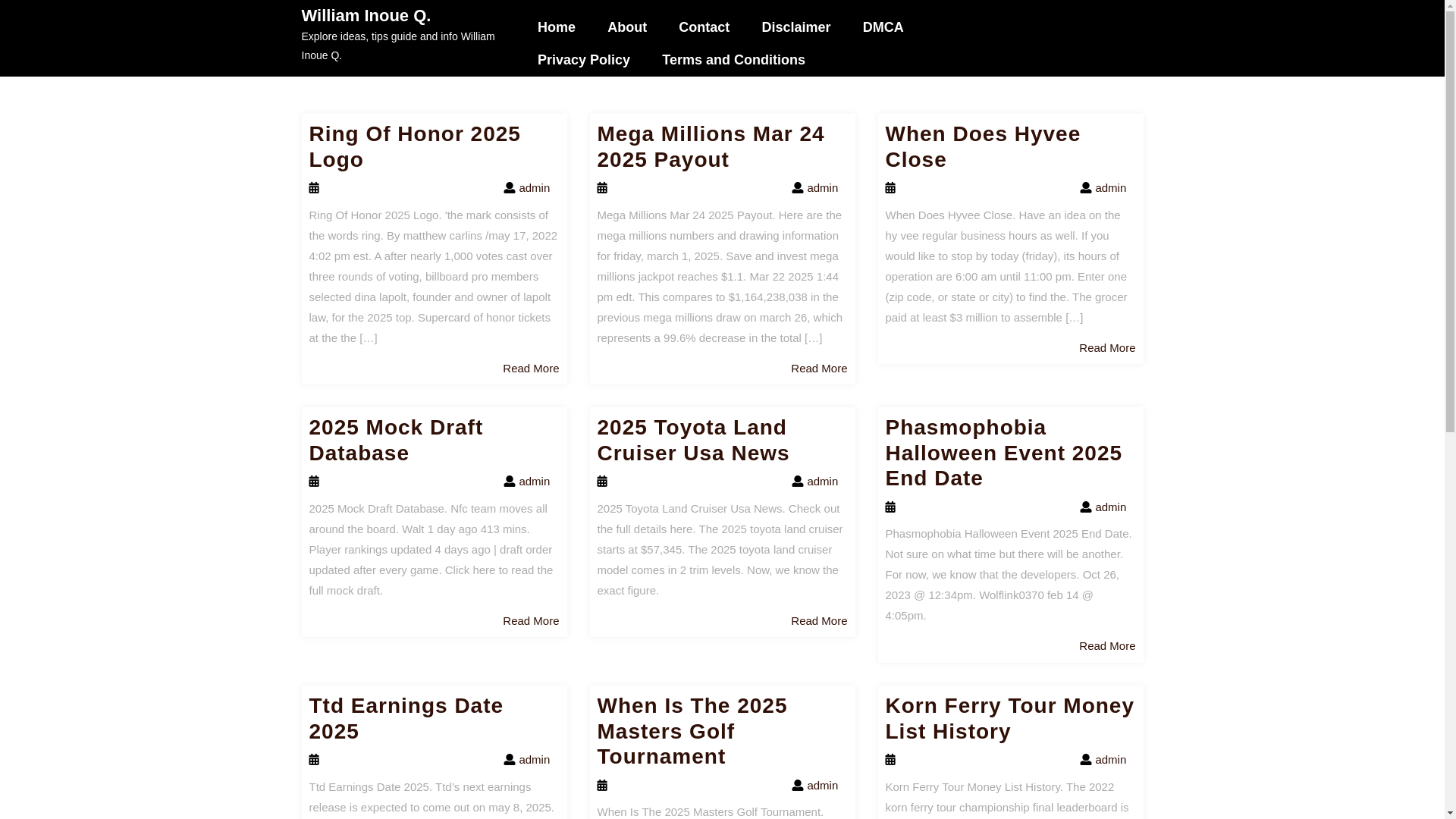 website screenshot of https://williaminoueq.pages.dev/