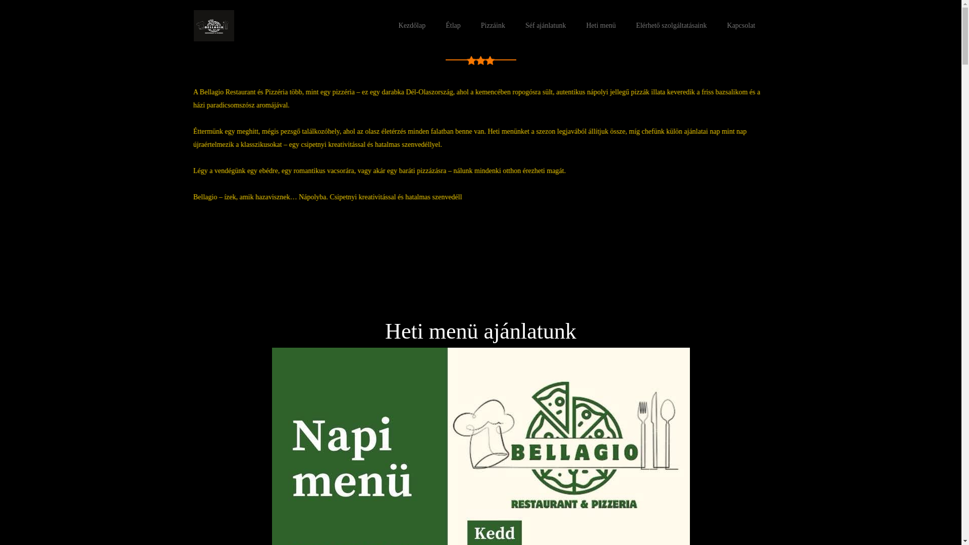 website screenshot of https://bellagiorandp.hu/