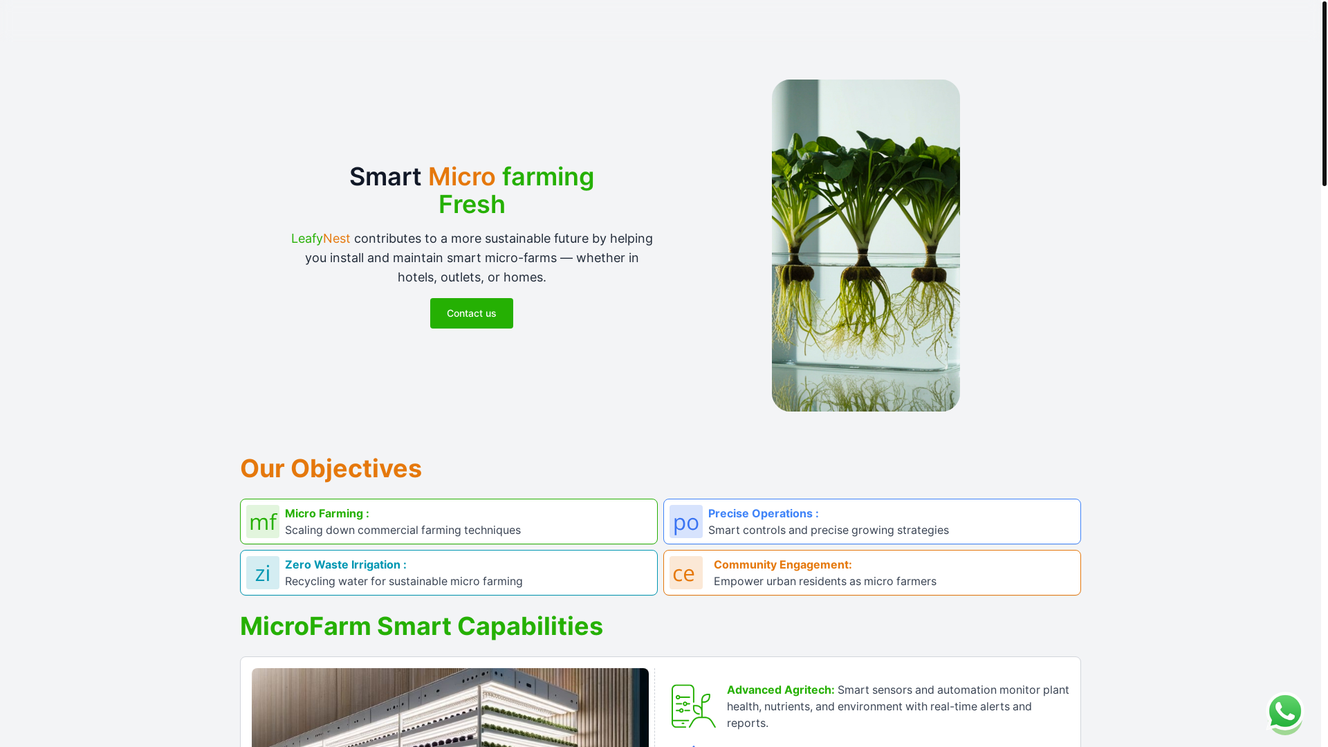 website screenshot of https://leafynest-ae.pages.dev/