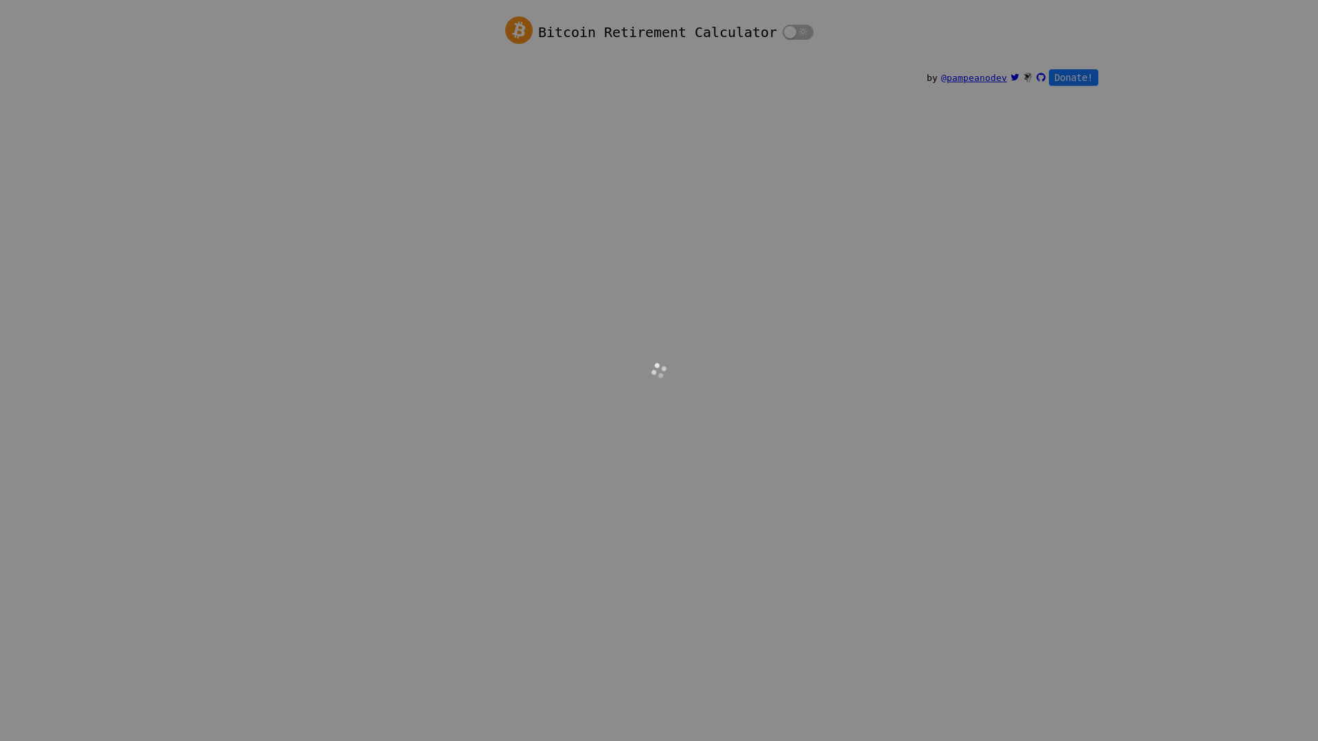 website screenshot of https://btcretirementcalculator-bitcoin-com.pages.dev/