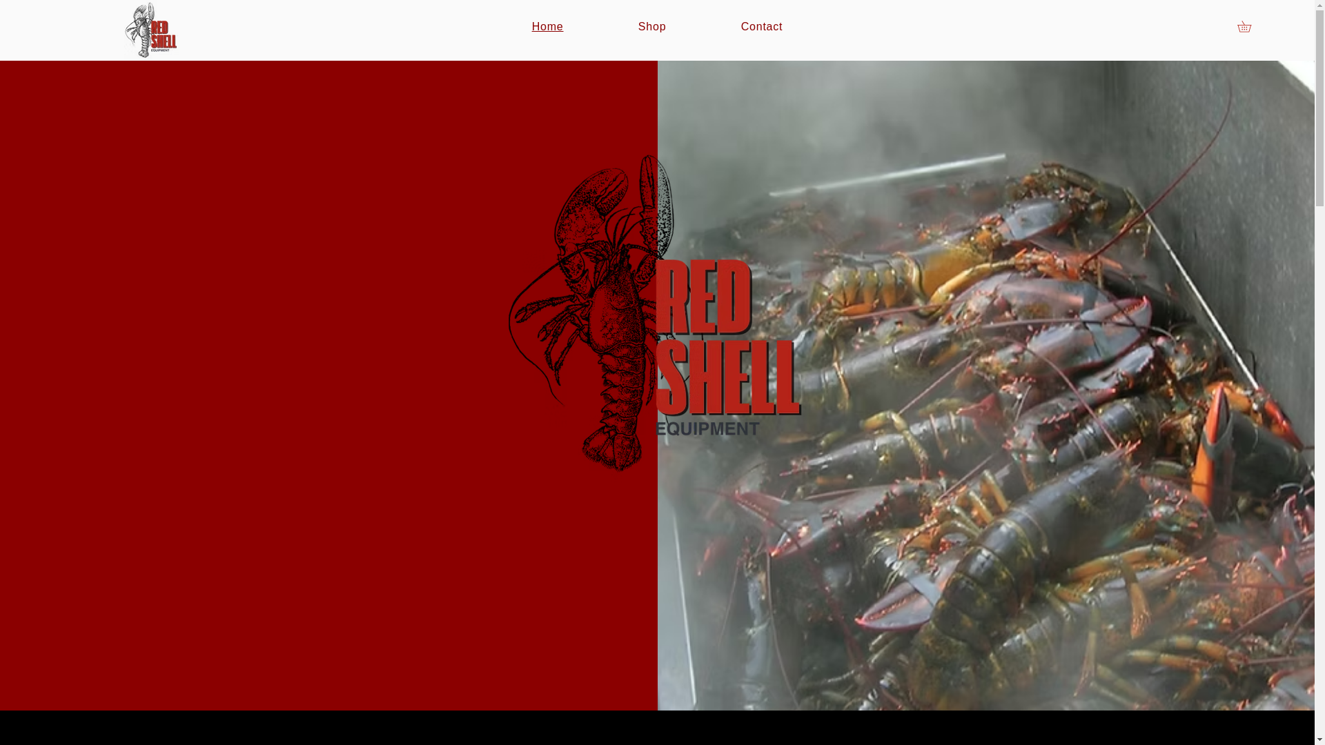 website screenshot of https://redshellequipment.com/