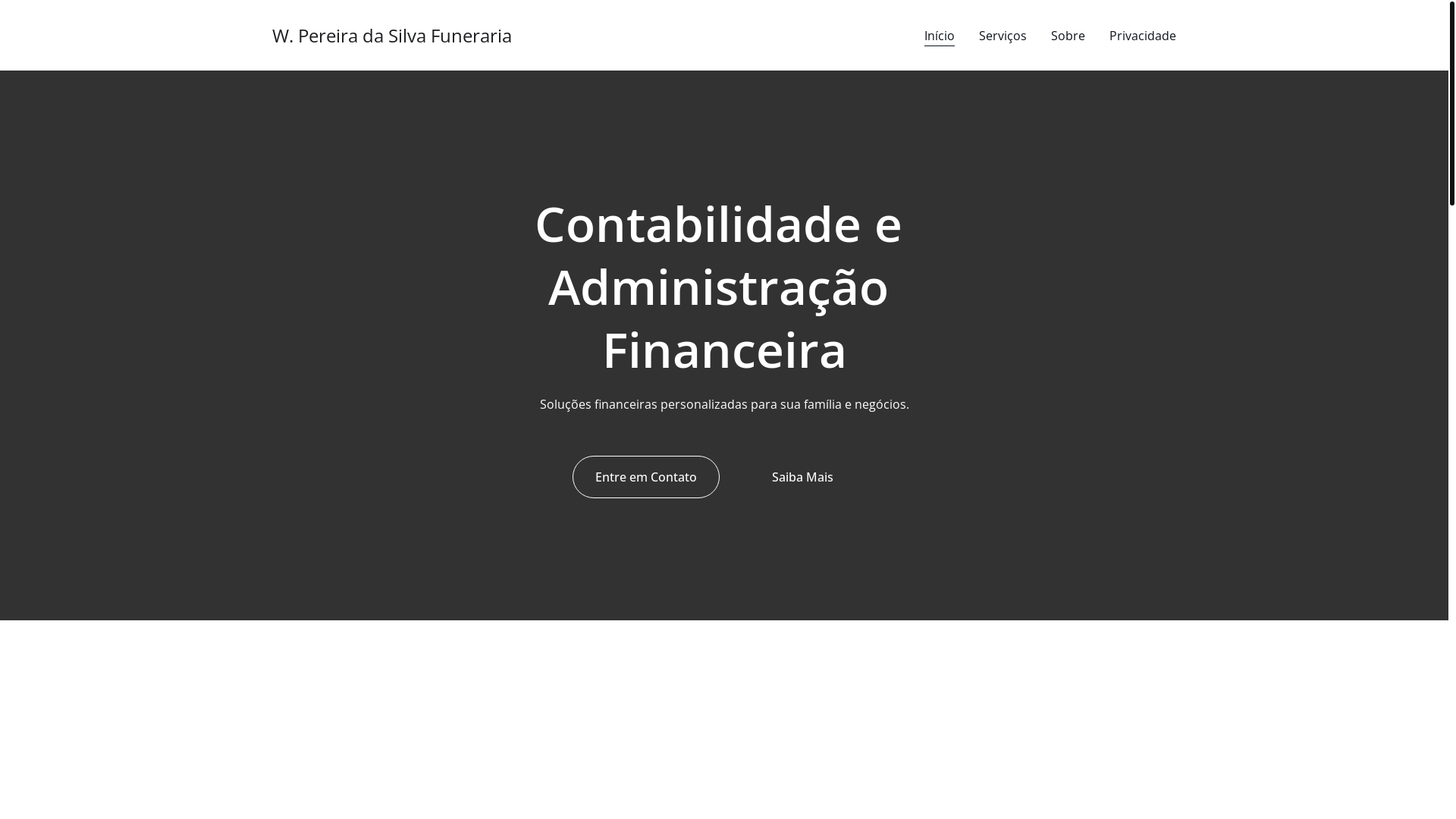 website screenshot of https://pereiradasilvafuneraria.shop/