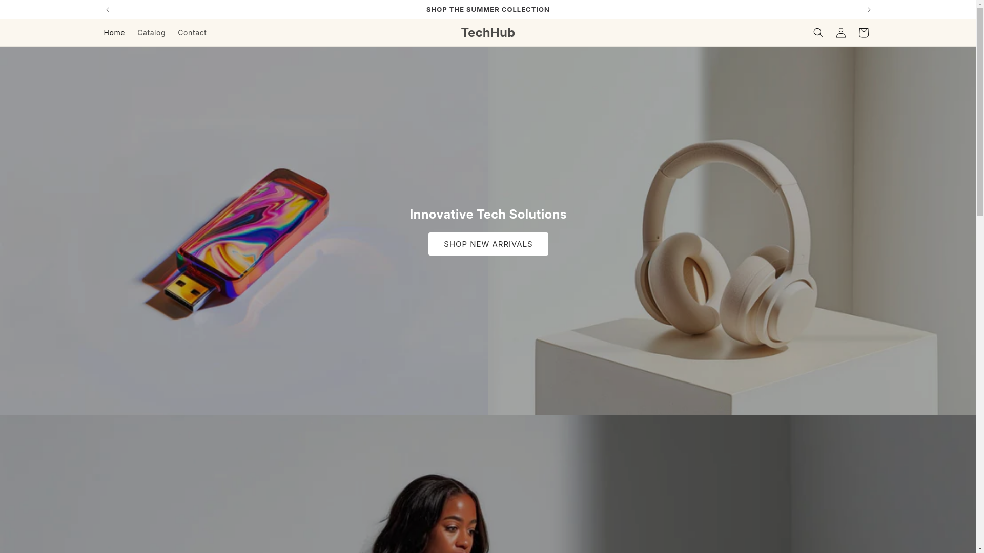 website screenshot of https://vtechhub.store/