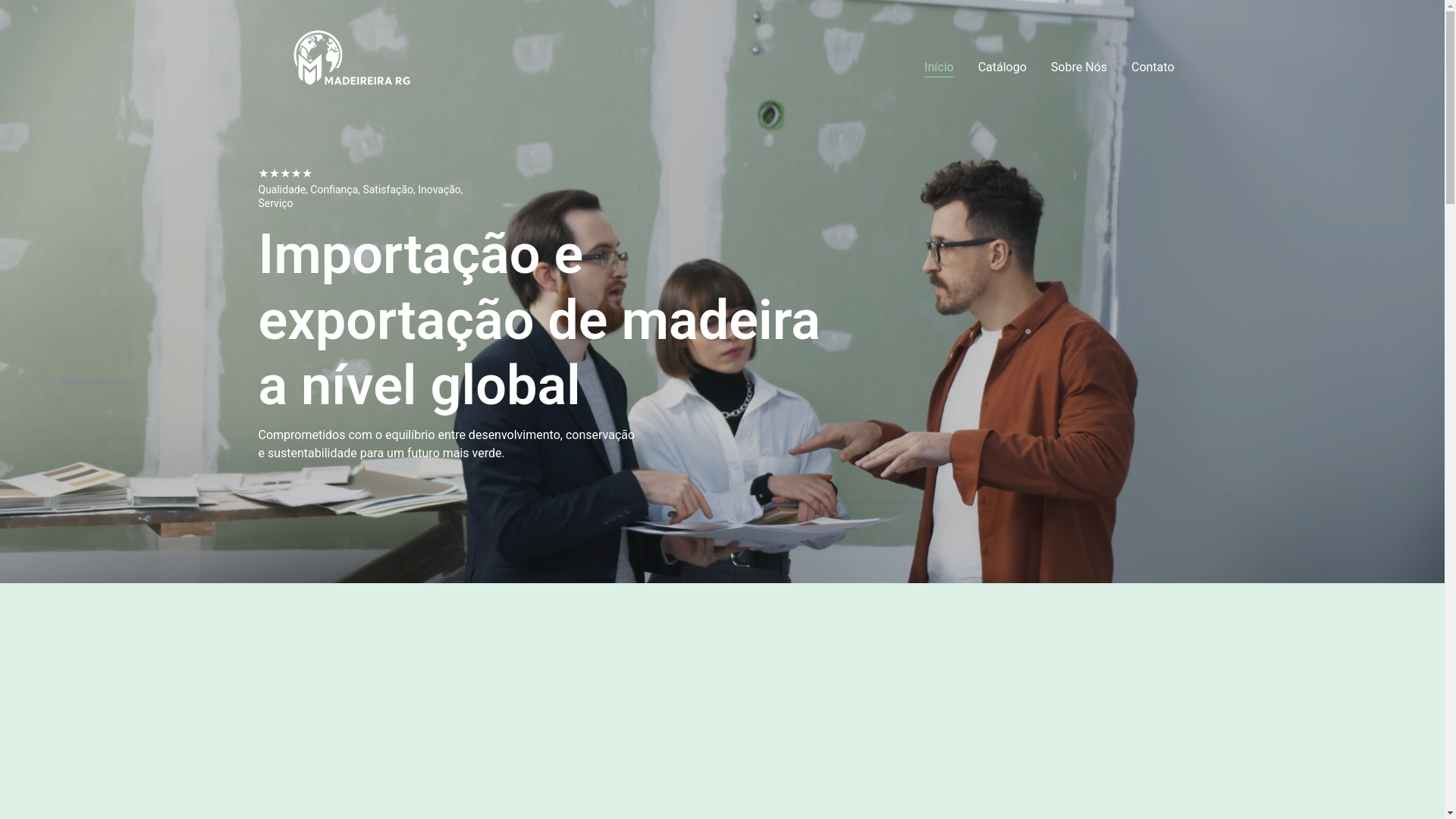 website screenshot of https://madeireiraredglobal.com/