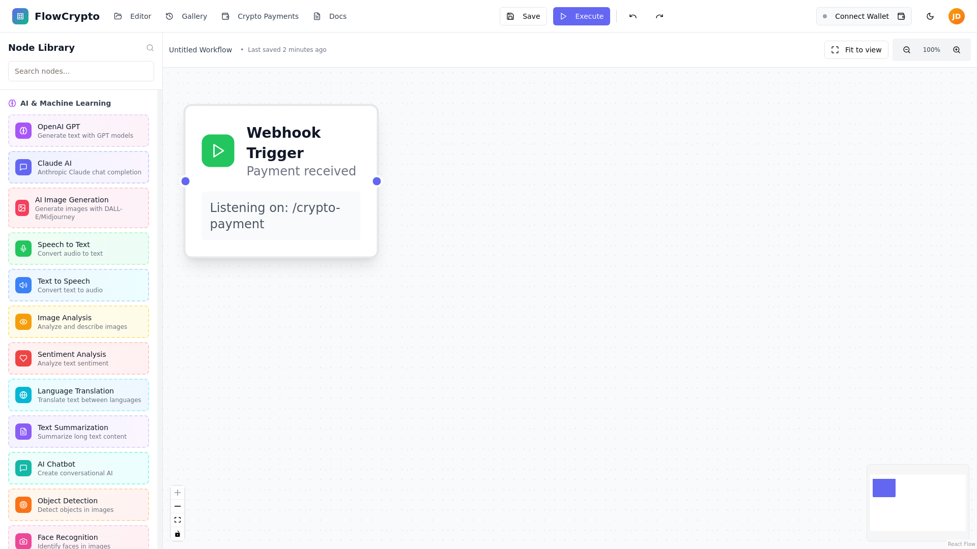 website screenshot of https://superaiflows.com/