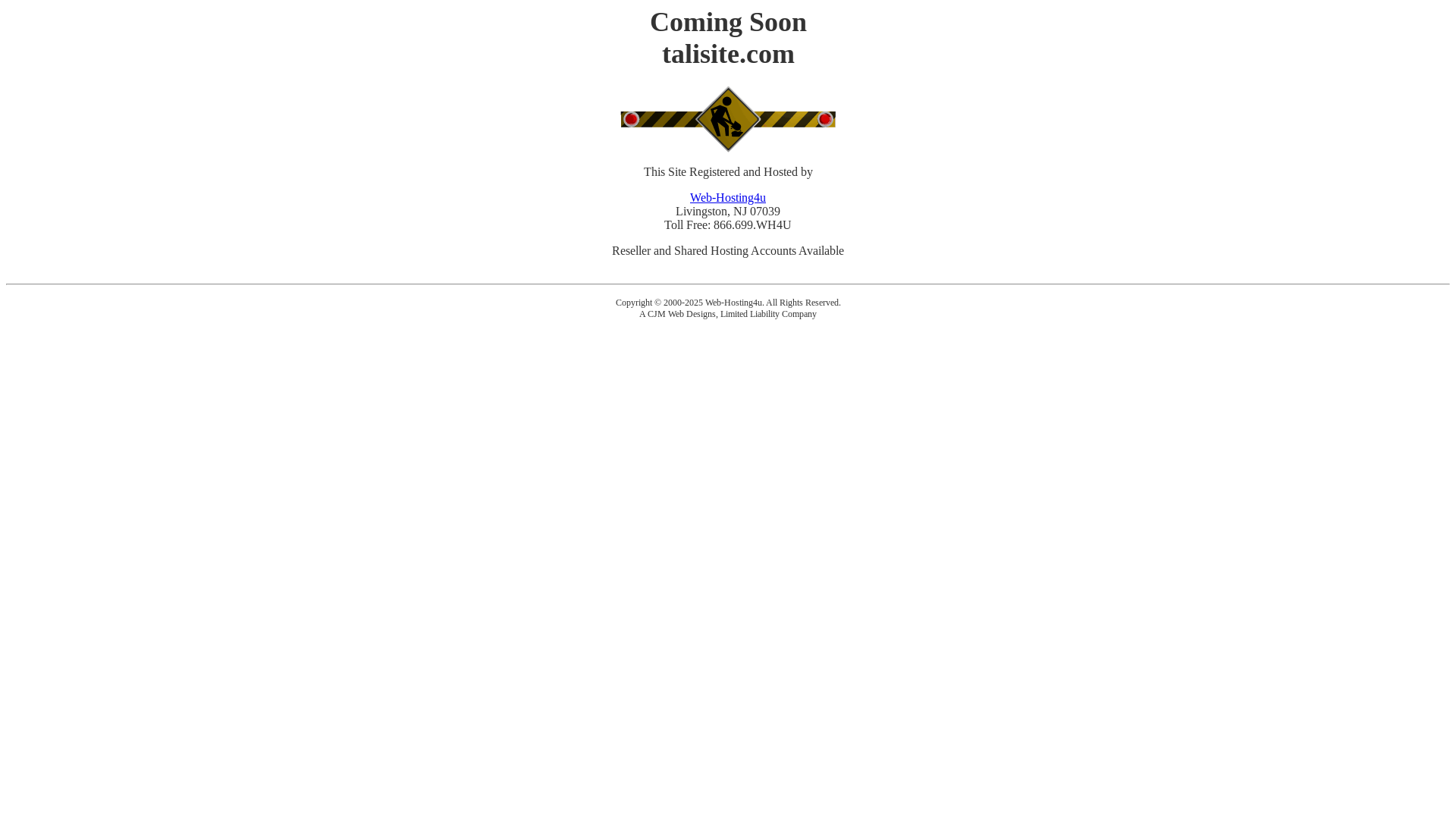 website screenshot of https://talisite.com/