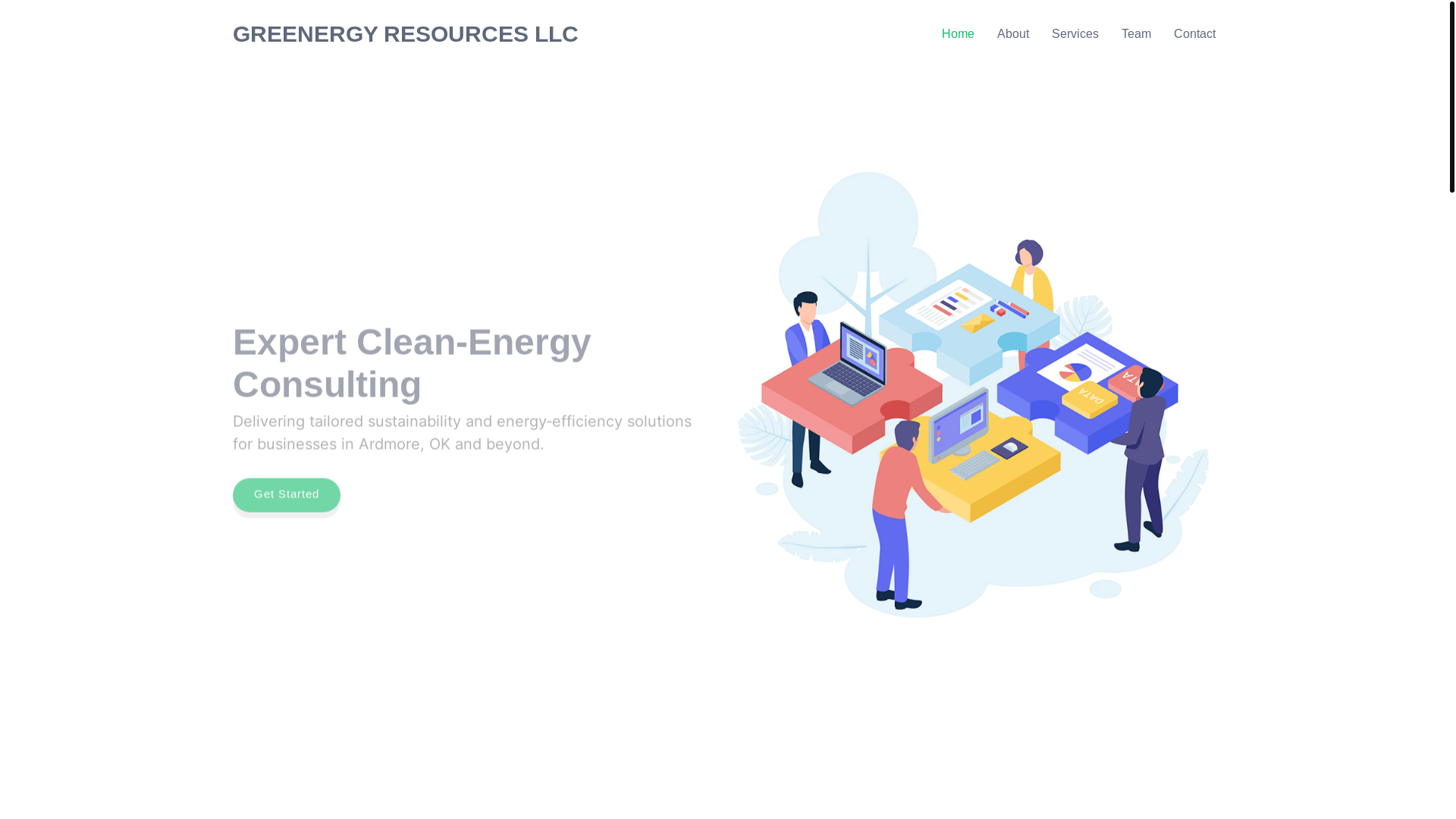 website screenshot of https://greenergy-resources.pages.dev/