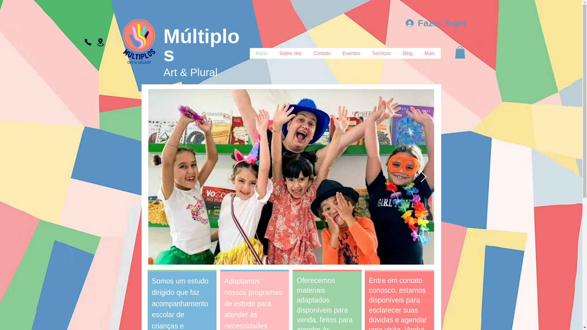 website screenshot of https://multiplosartplural.com/
