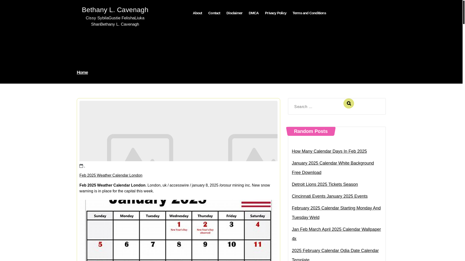 website screenshot of https://bethanylcavenagh.pages.dev/